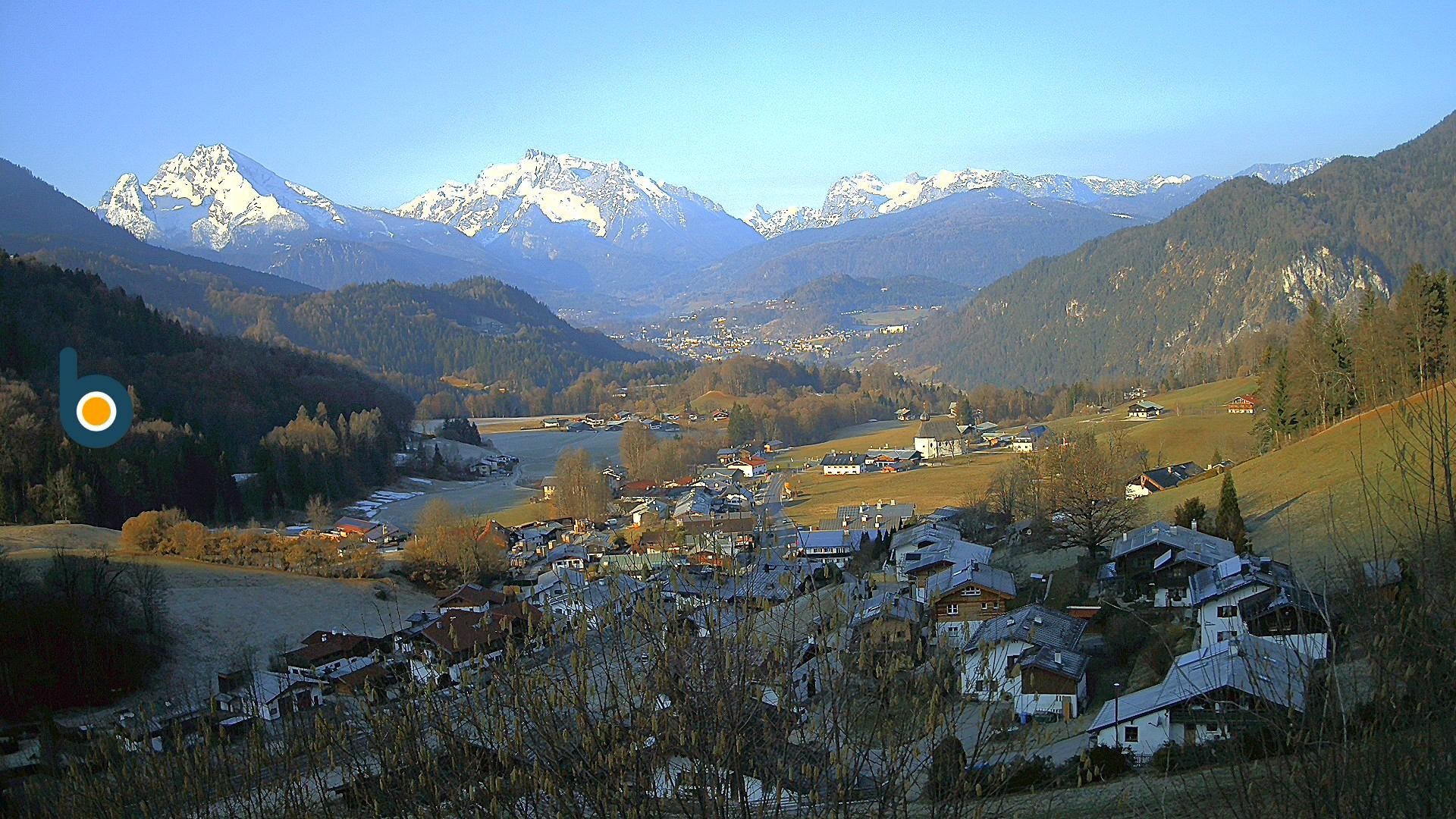 Archived image Webcam Berchtesgaden - View Oberau