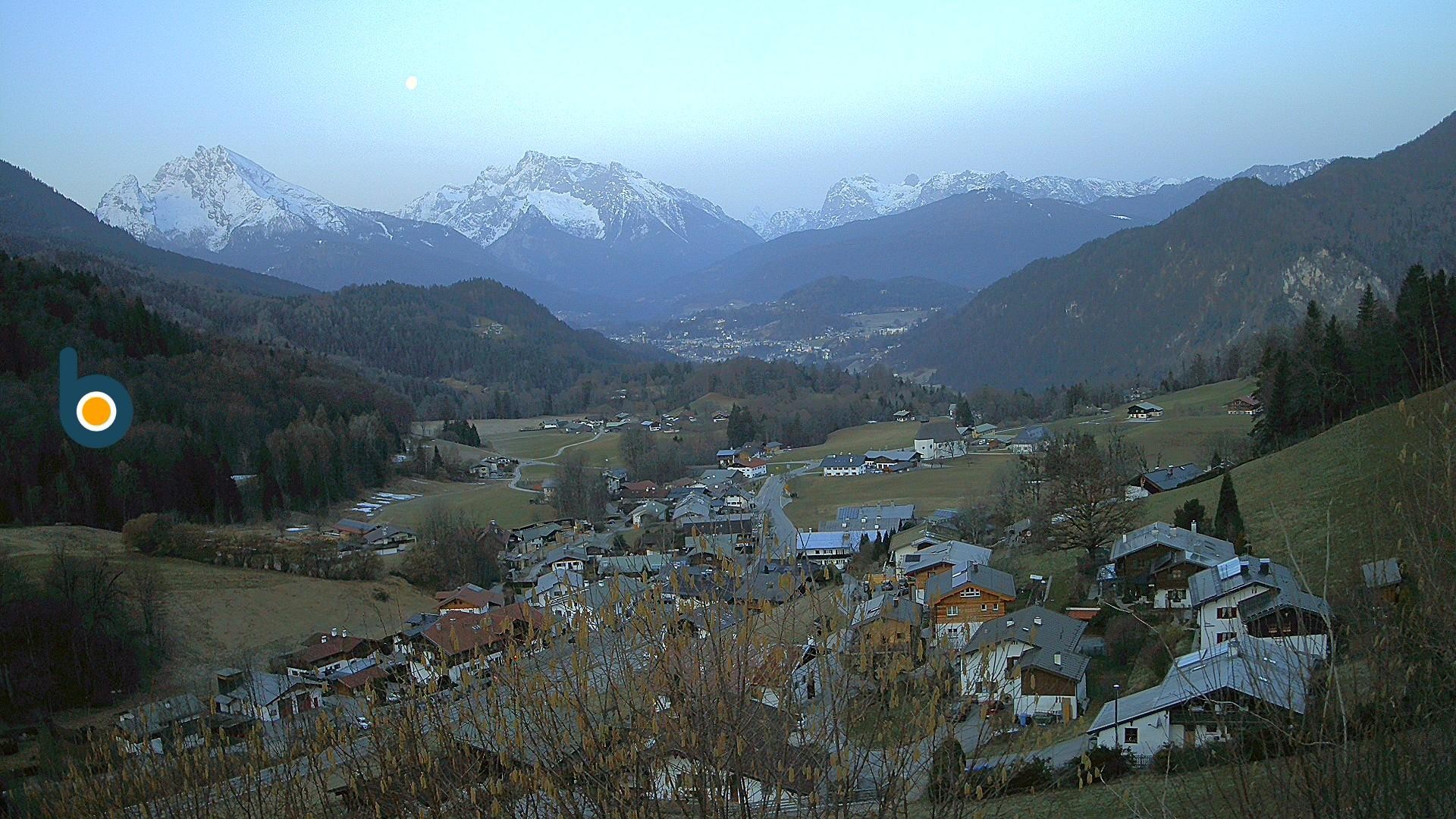 Archiv Foto Webcam Oberau: Alpinhotel Berchtesgaden