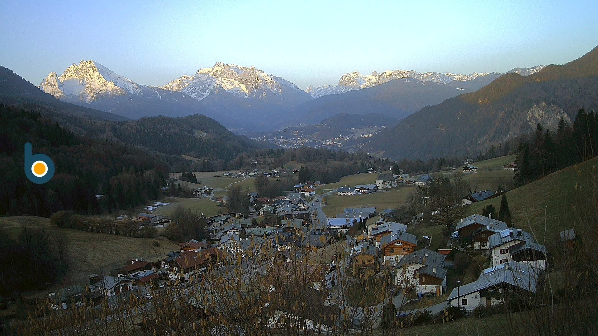 Archiv Foto Webcam Oberau: Alpinhotel Berchtesgaden