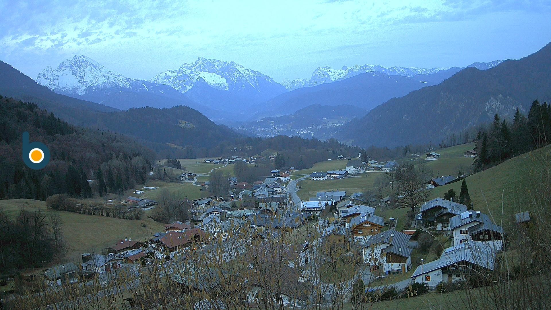 Archiv Foto Webcam Oberau: Alpinhotel Berchtesgaden