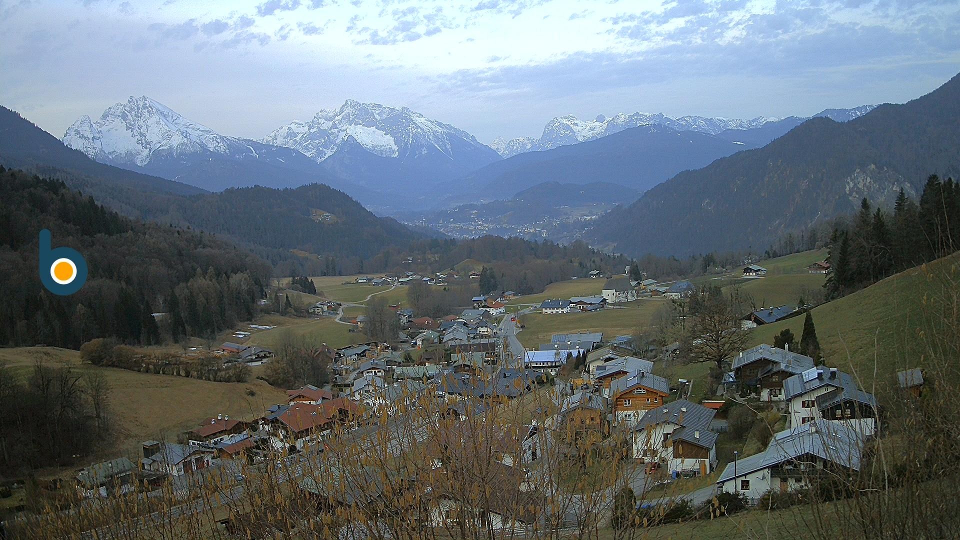 Archiv Foto Webcam Oberau: Alpinhotel Berchtesgaden