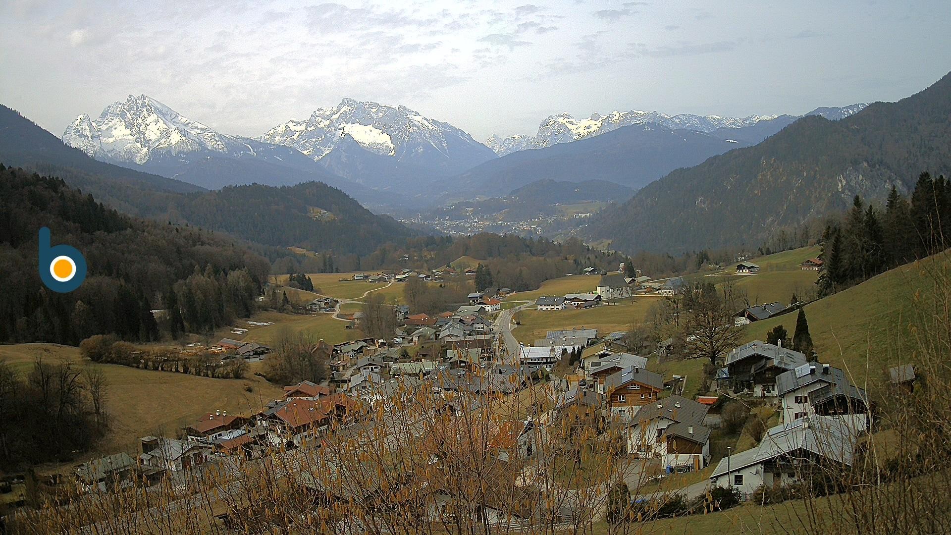 Archiv Foto Webcam Oberau: Alpinhotel Berchtesgaden