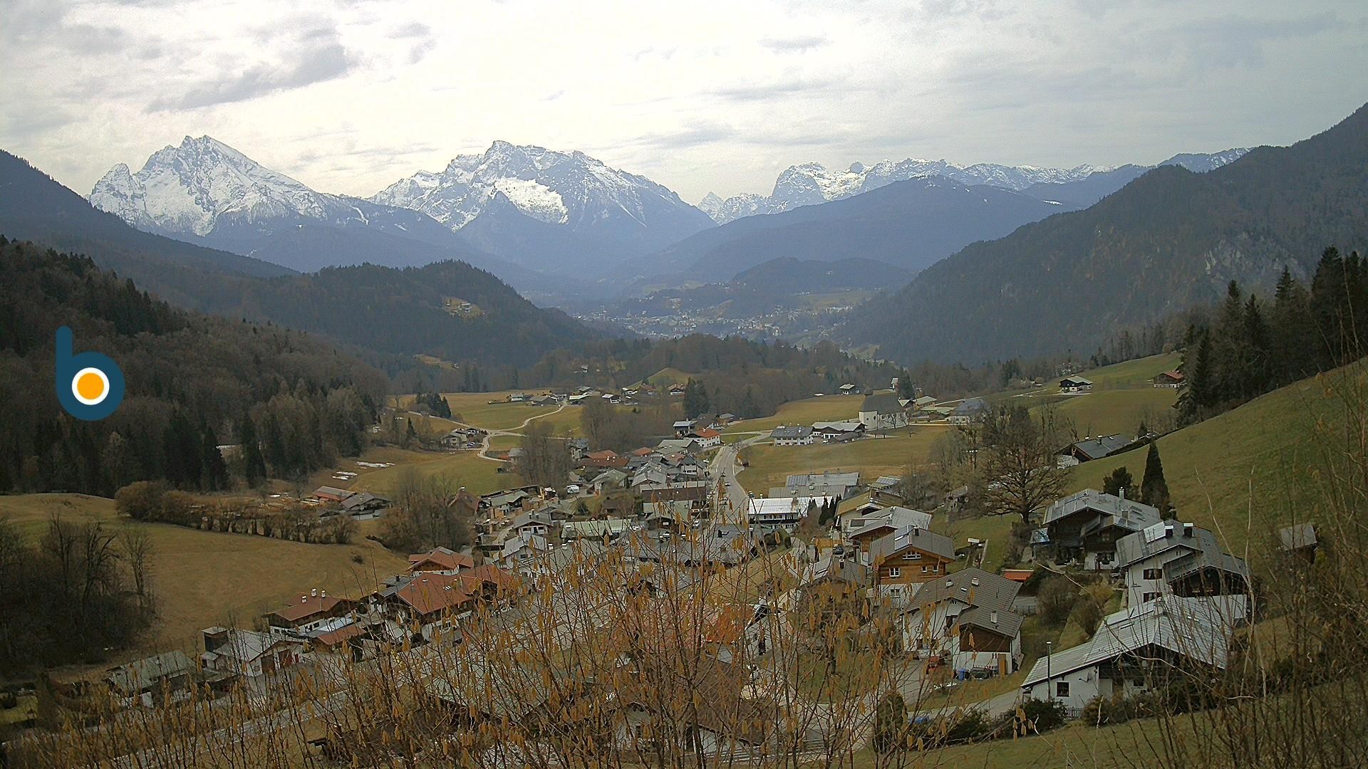 Archiv Foto Webcam Oberau: Alpinhotel Berchtesgaden