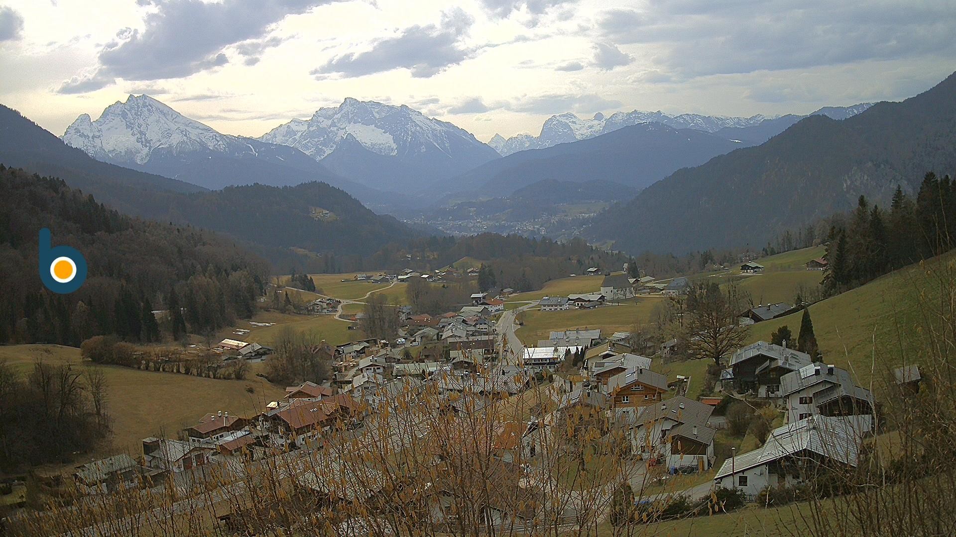 Archiv Foto Webcam Oberau: Alpinhotel Berchtesgaden