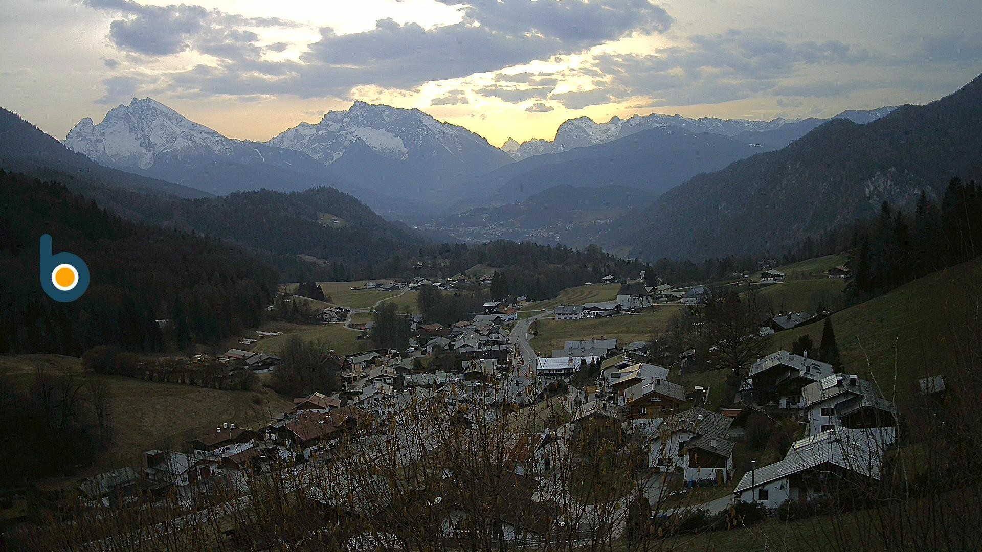 Archived image Webcam Berchtesgaden - View Oberau