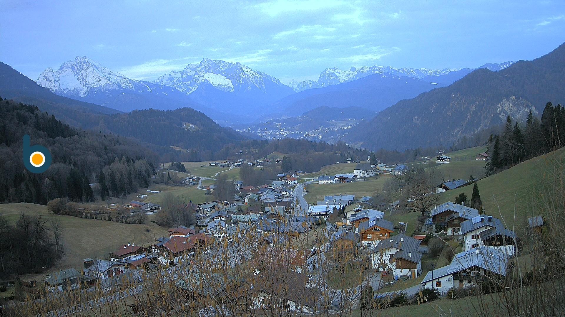 Archived image Webcam Berchtesgaden - View Oberau