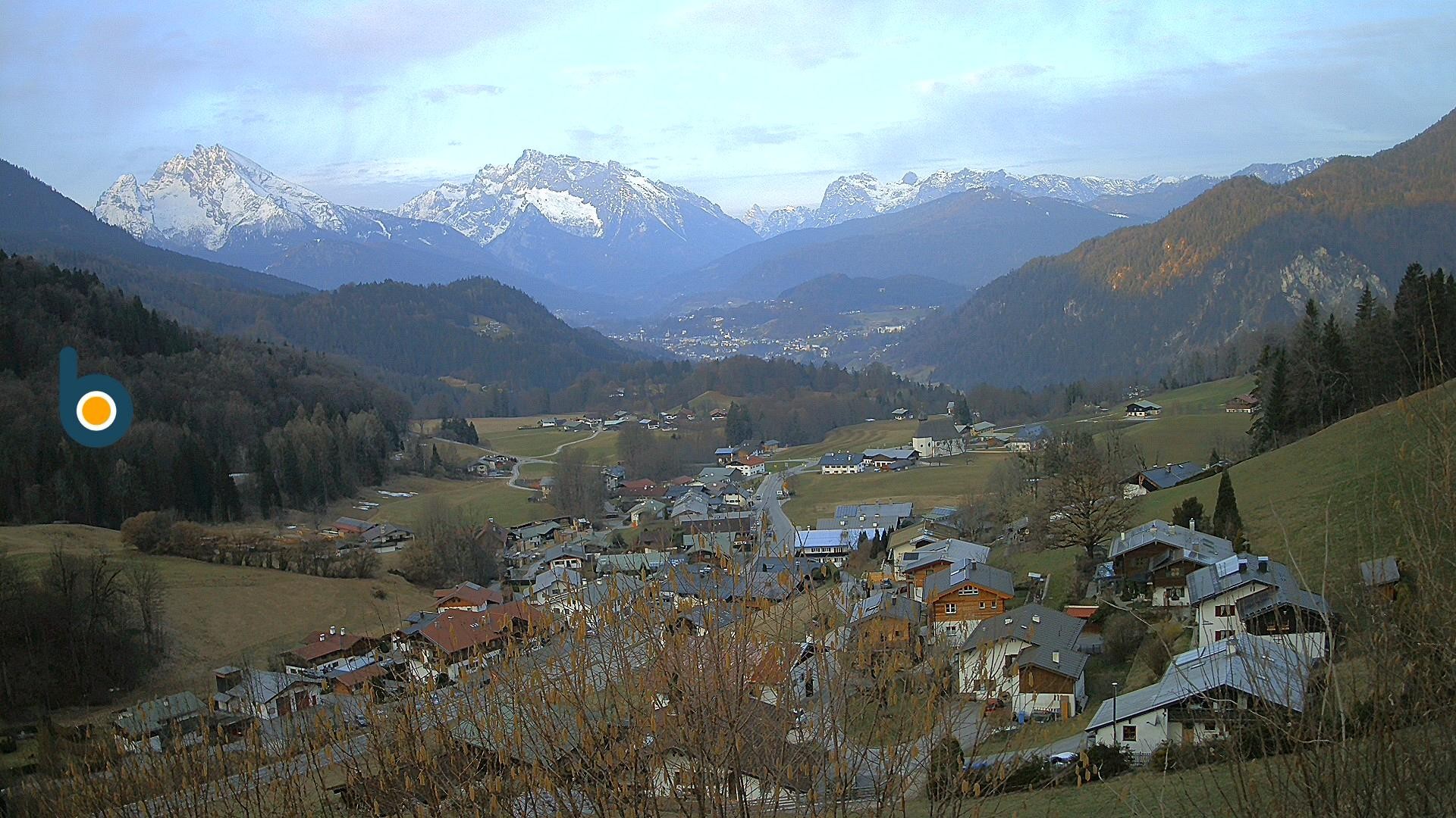 Archived image Webcam Berchtesgaden - View Oberau