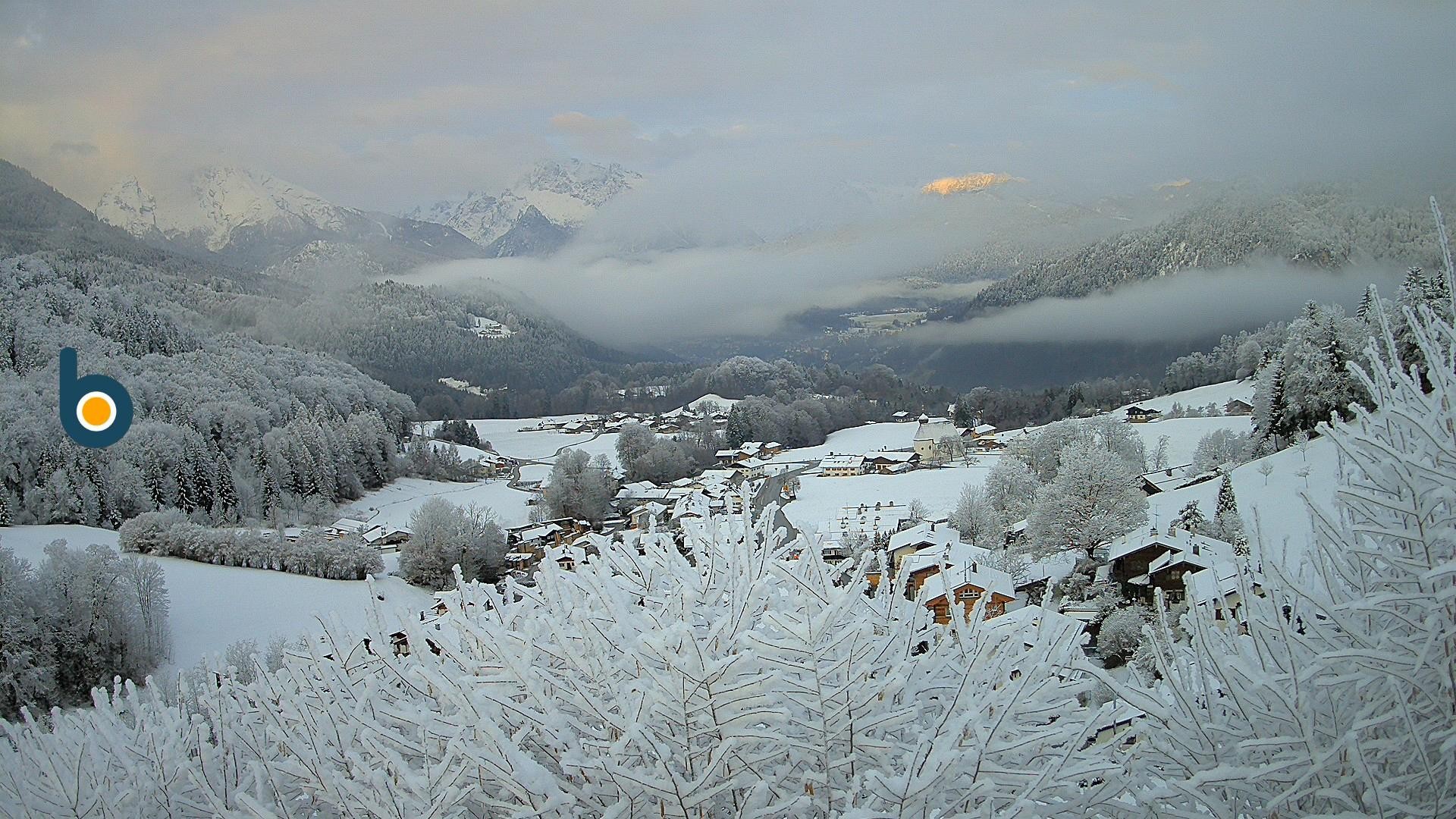 Archived image Webcam Berchtesgaden - View Oberau