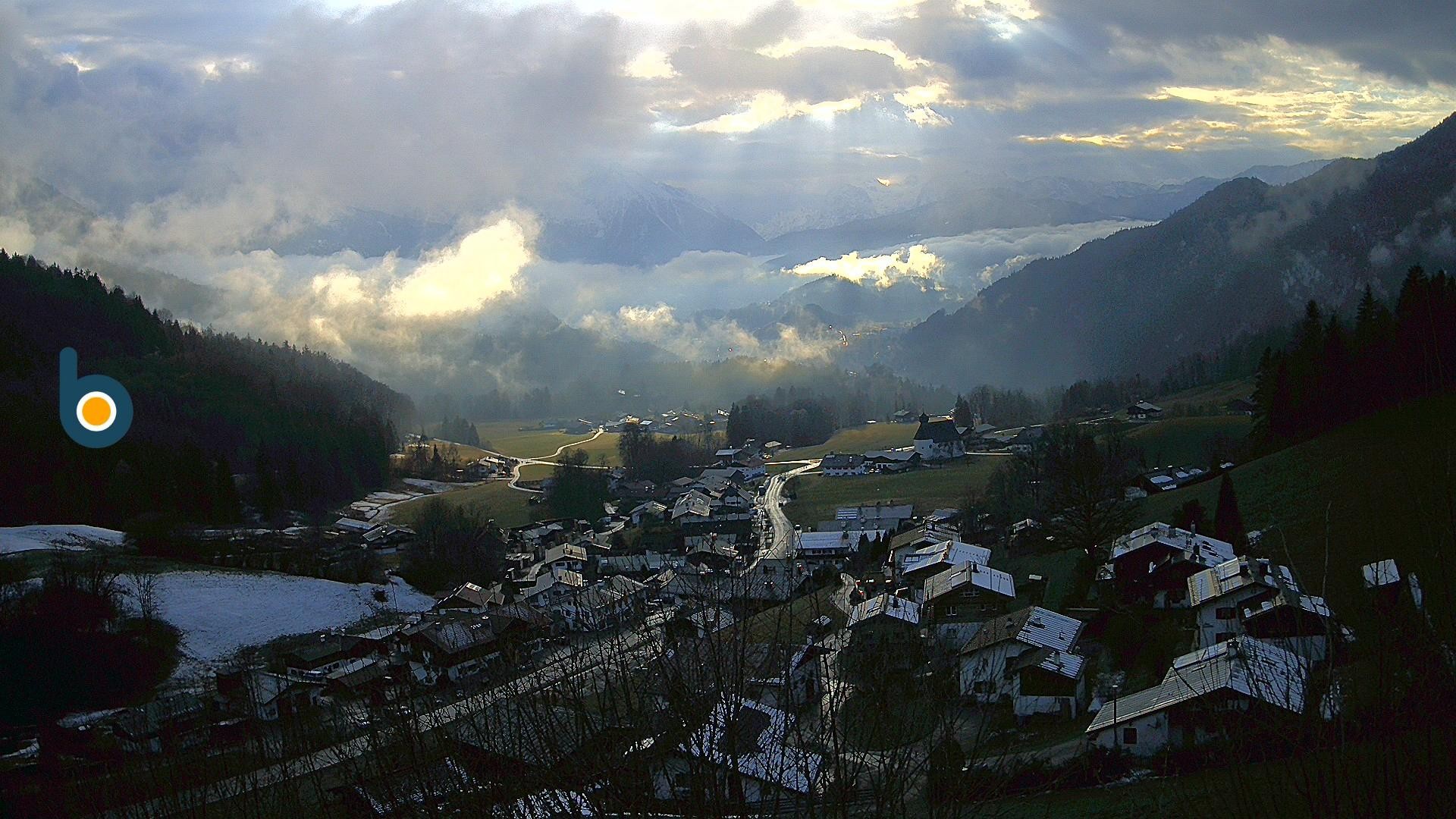 Archiv Foto Webcam Oberau: Alpinhotel Berchtesgaden