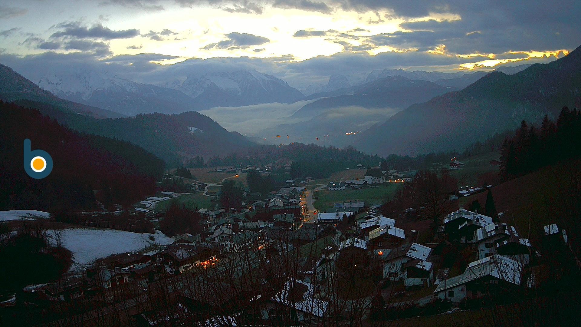 Archiv Foto Webcam Oberau: Alpinhotel Berchtesgaden