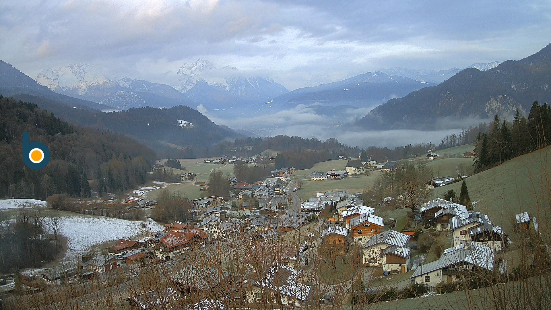 Archived image Webcam Berchtesgaden - View Oberau
