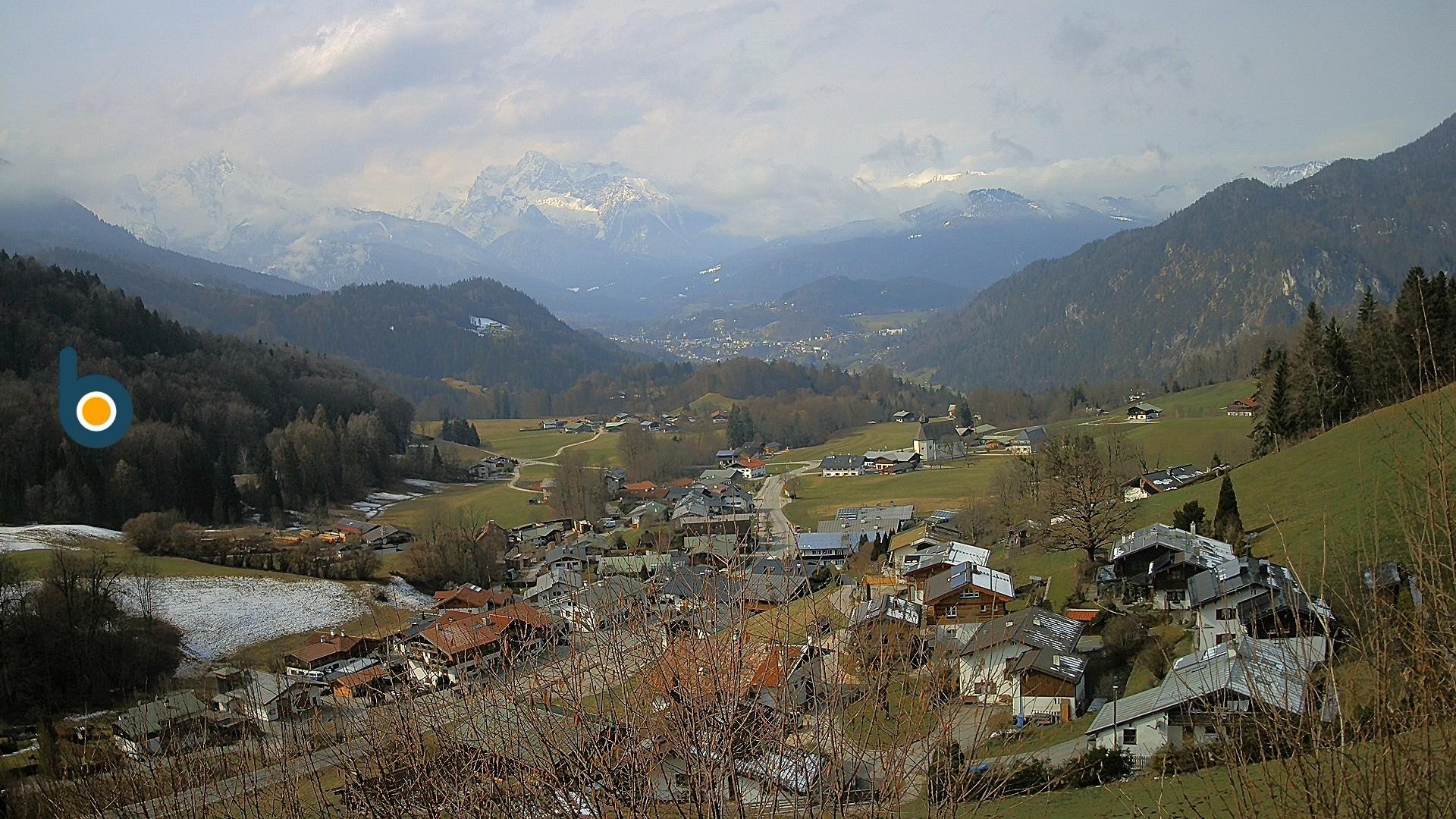 Archiv Foto Webcam Oberau: Alpinhotel Berchtesgaden