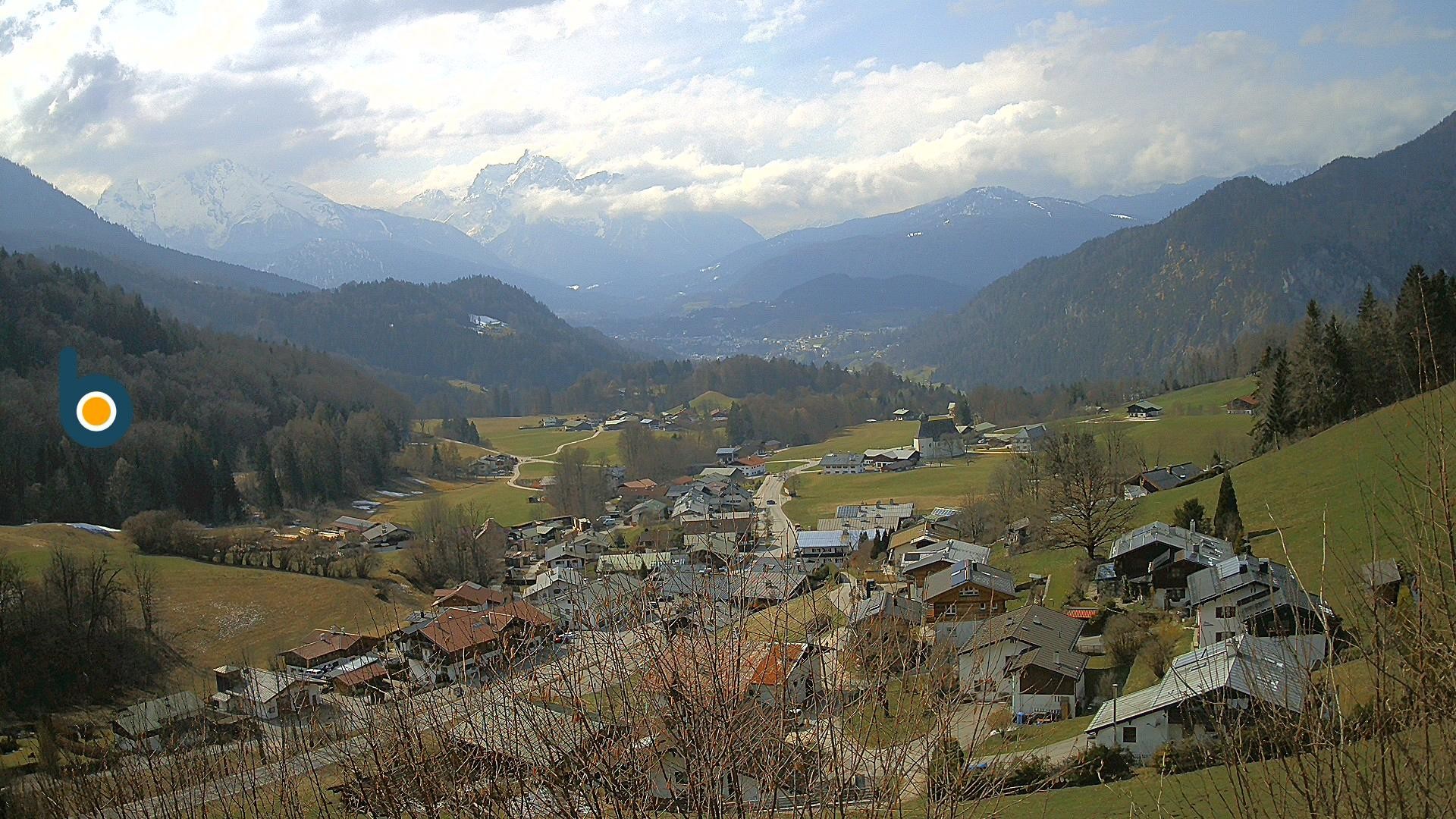 Archiv Foto Webcam Oberau: Alpinhotel Berchtesgaden