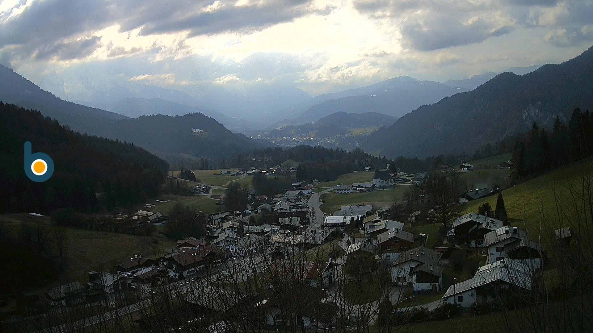 Archiv Foto Webcam Oberau: Alpinhotel Berchtesgaden
