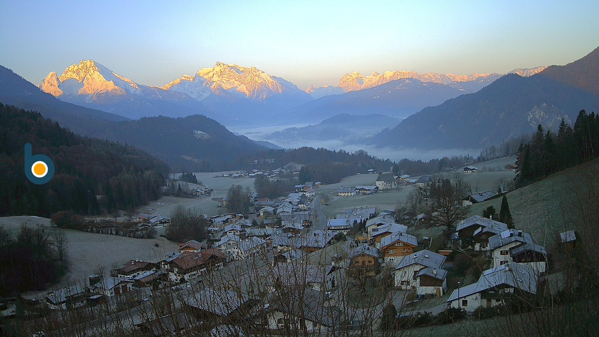 Archiv Foto Webcam Oberau: Alpinhotel Berchtesgaden