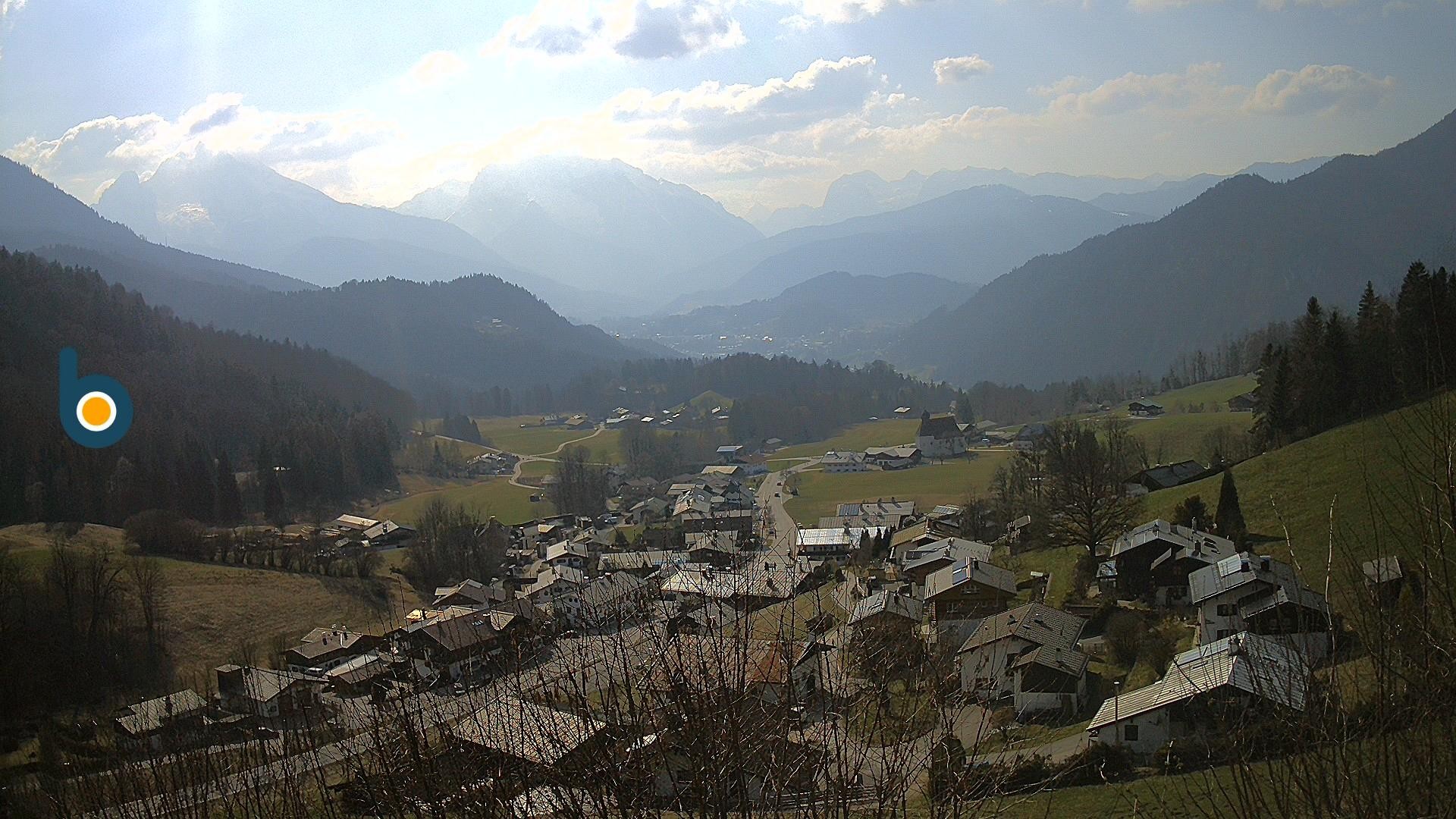 Archived image Webcam Berchtesgaden - View Oberau