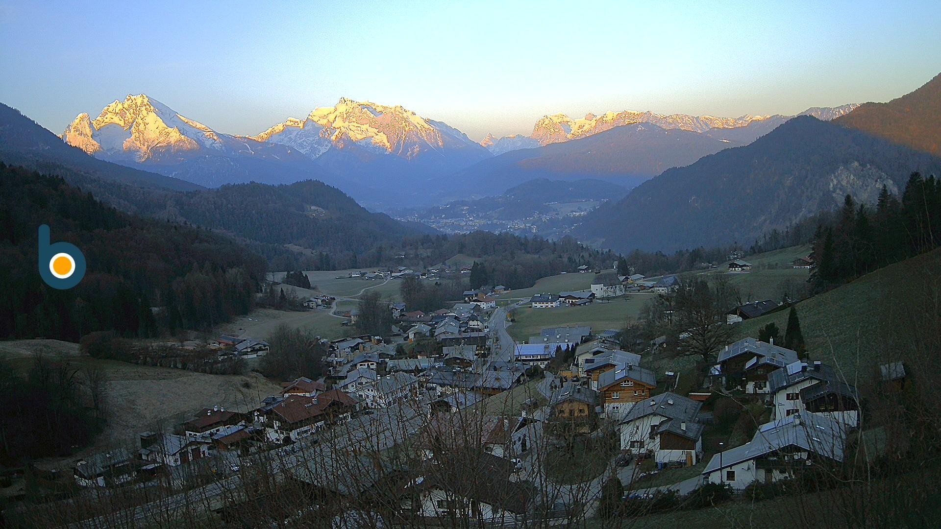 Archiv Foto Webcam Oberau: Alpinhotel Berchtesgaden