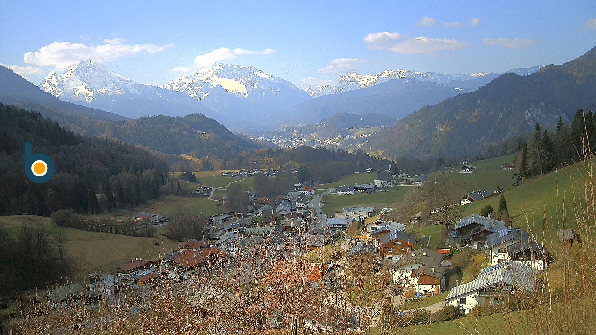 Archiv Foto Webcam Oberau: Alpinhotel Berchtesgaden