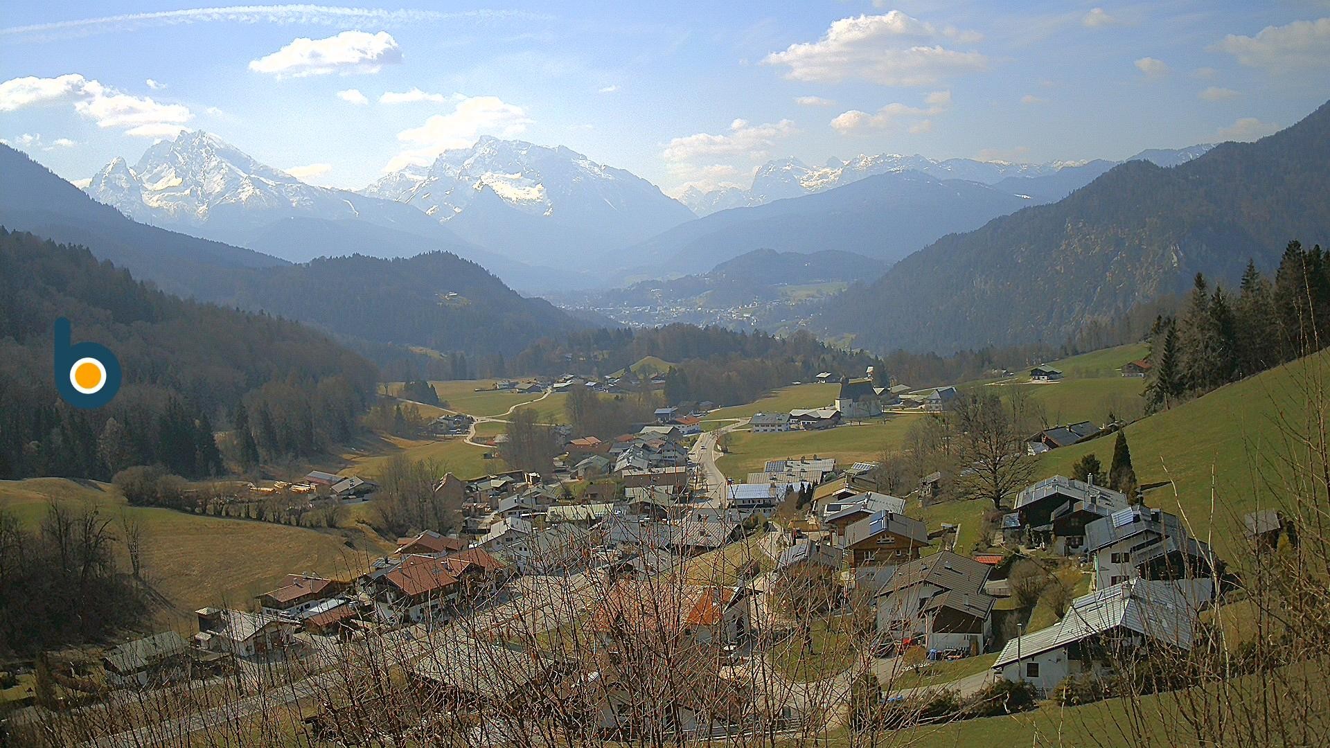 Archiv Foto Webcam Oberau: Alpinhotel Berchtesgaden