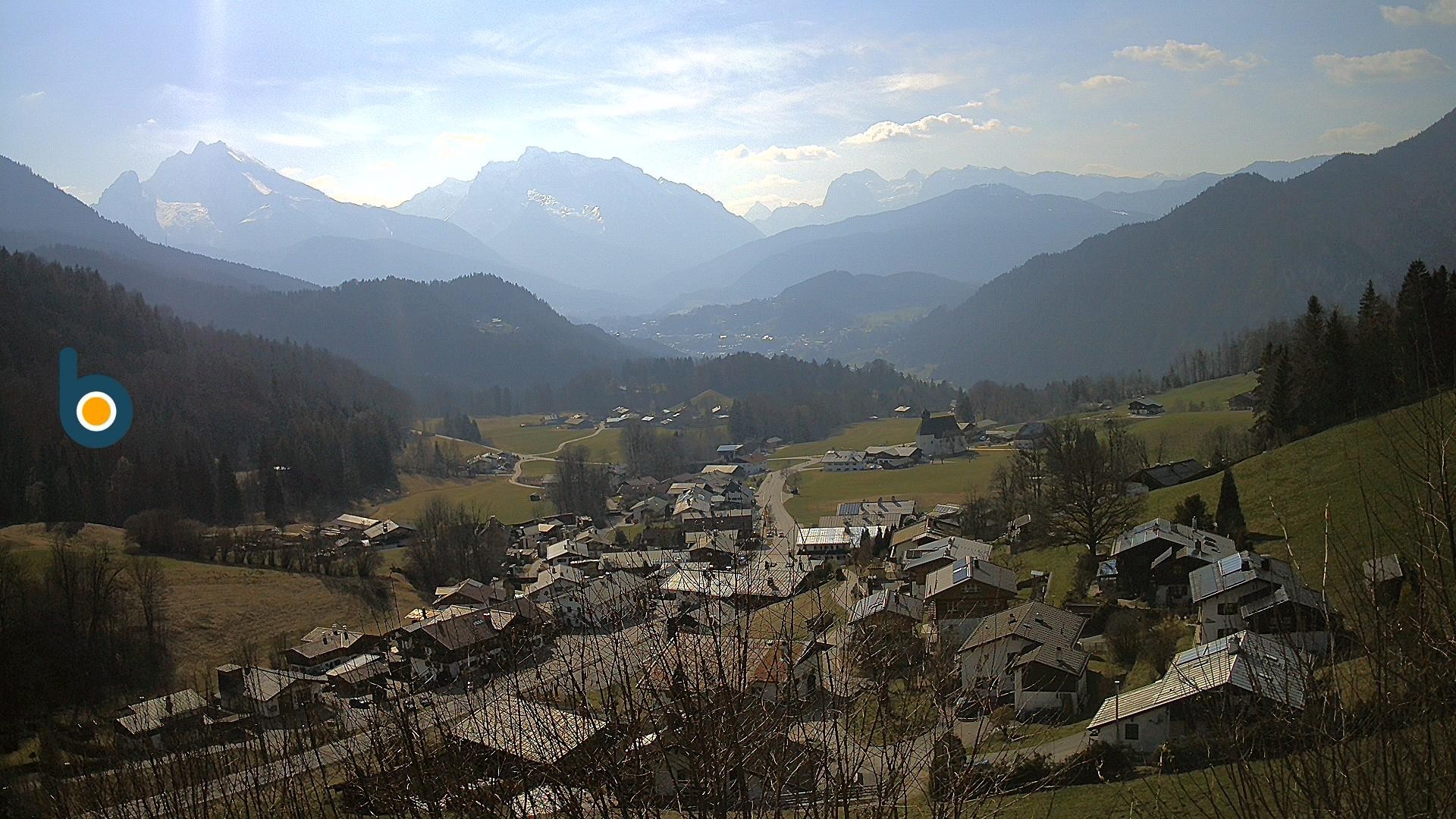 Archiv Foto Webcam Oberau: Alpinhotel Berchtesgaden