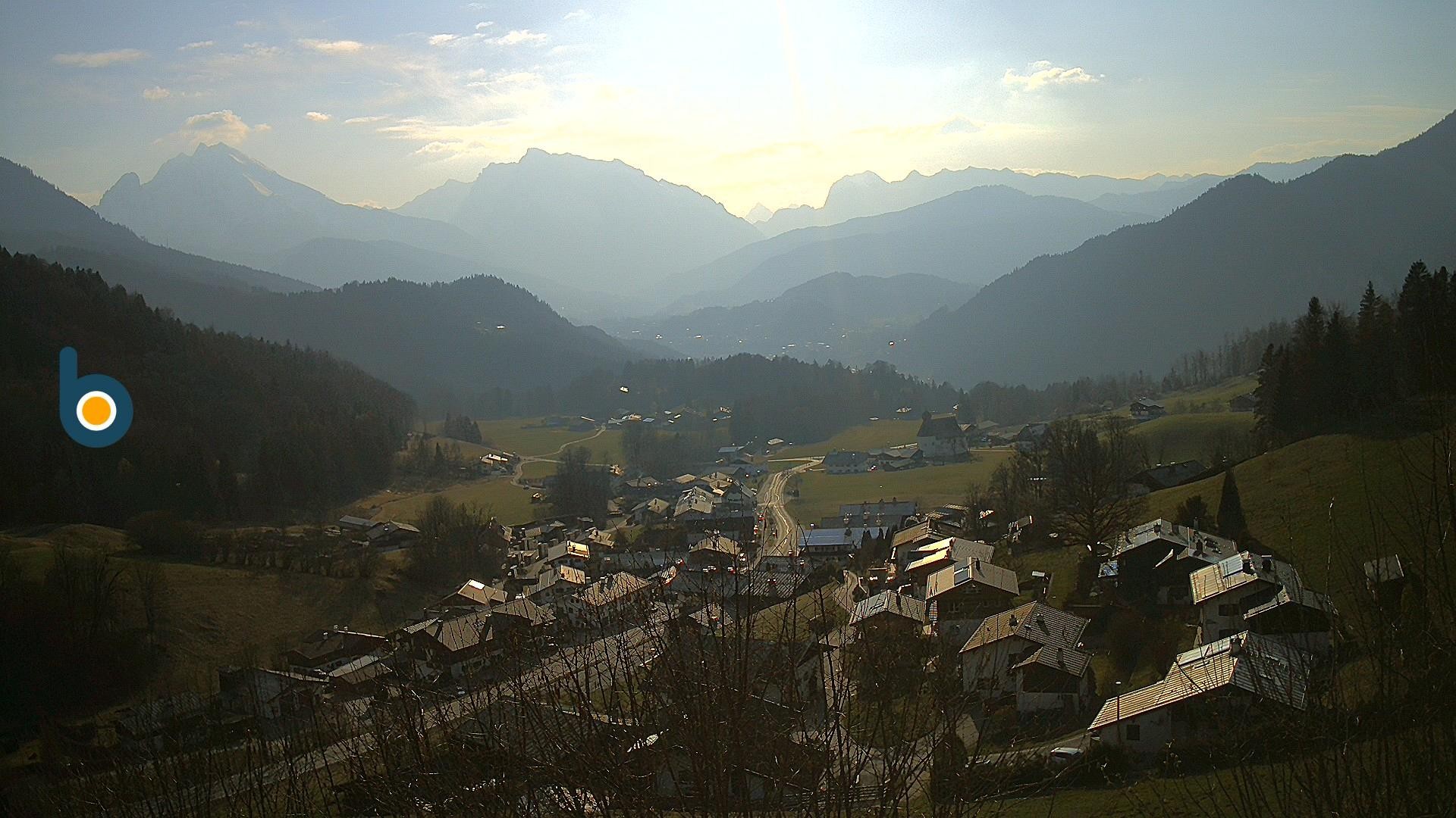 Archiv Foto Webcam Oberau: Alpinhotel Berchtesgaden