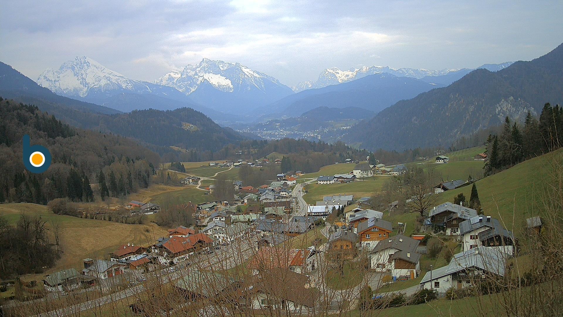 Archiv Foto Webcam Oberau: Alpinhotel Berchtesgaden