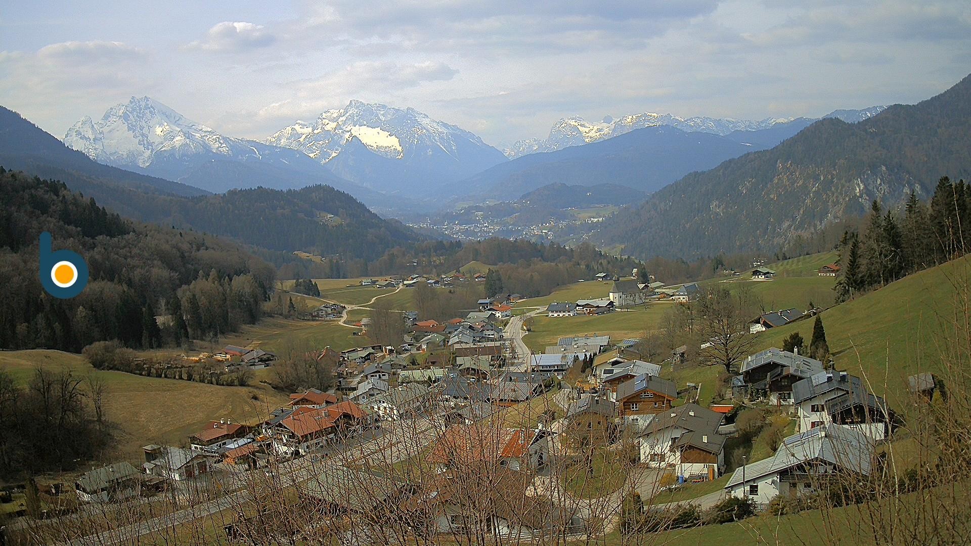 Archiv Foto Webcam Oberau: Alpinhotel Berchtesgaden