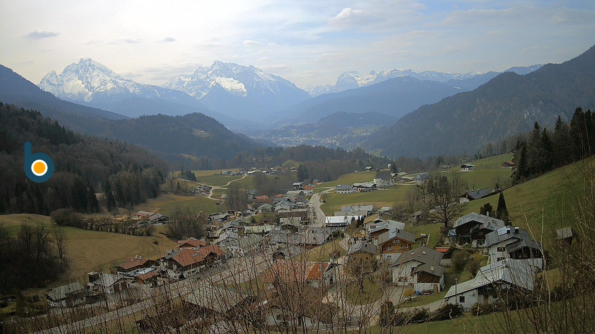 Archiv Foto Webcam Oberau: Alpinhotel Berchtesgaden