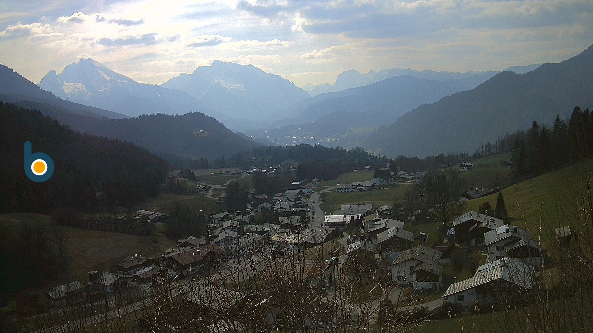 Archiv Foto Webcam Oberau: Alpinhotel Berchtesgaden