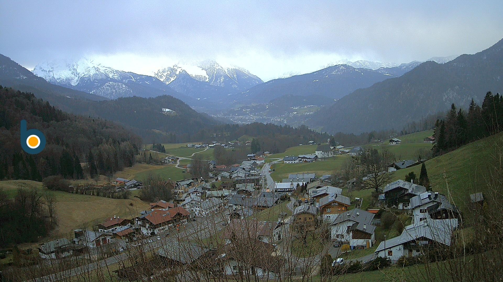 Archiv Foto Webcam Oberau: Alpinhotel Berchtesgaden