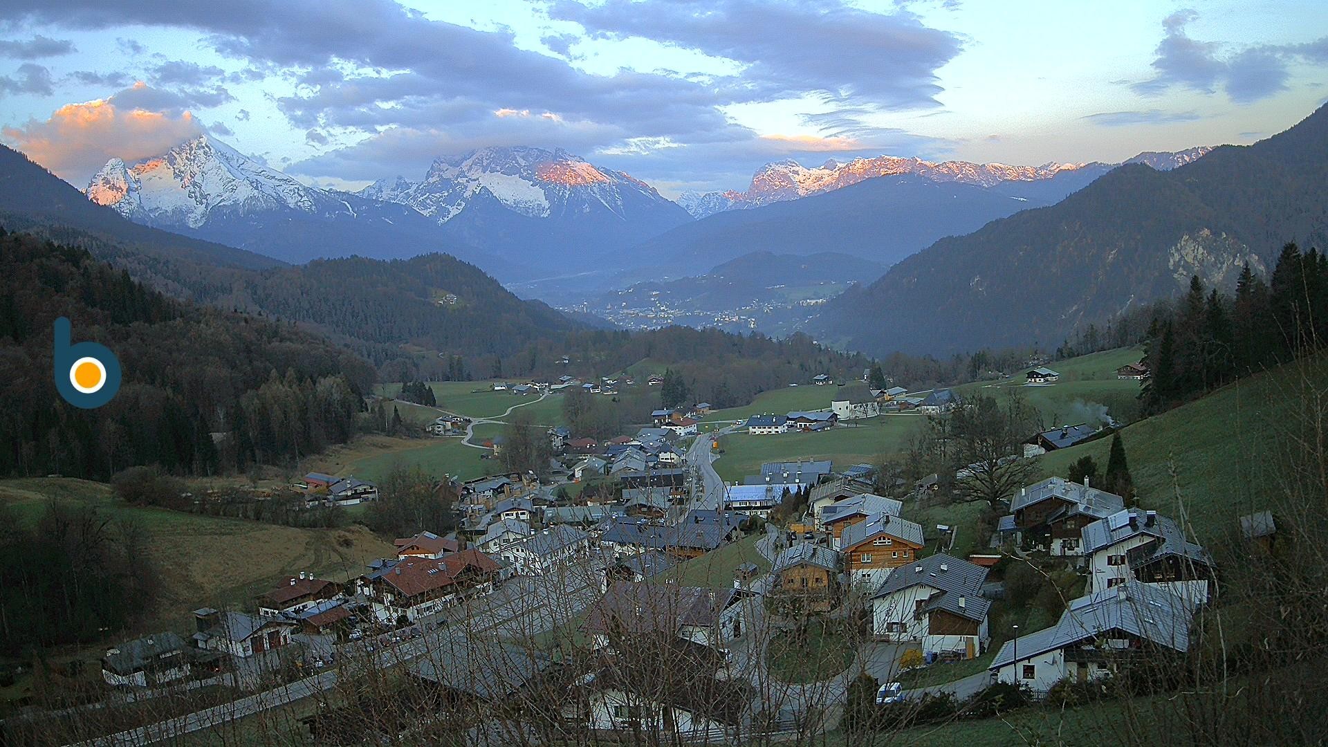 Archived image Webcam Berchtesgaden - View Oberau