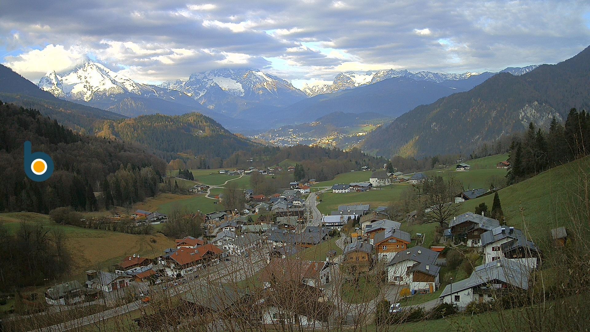 Archived image Webcam Berchtesgaden - View Oberau