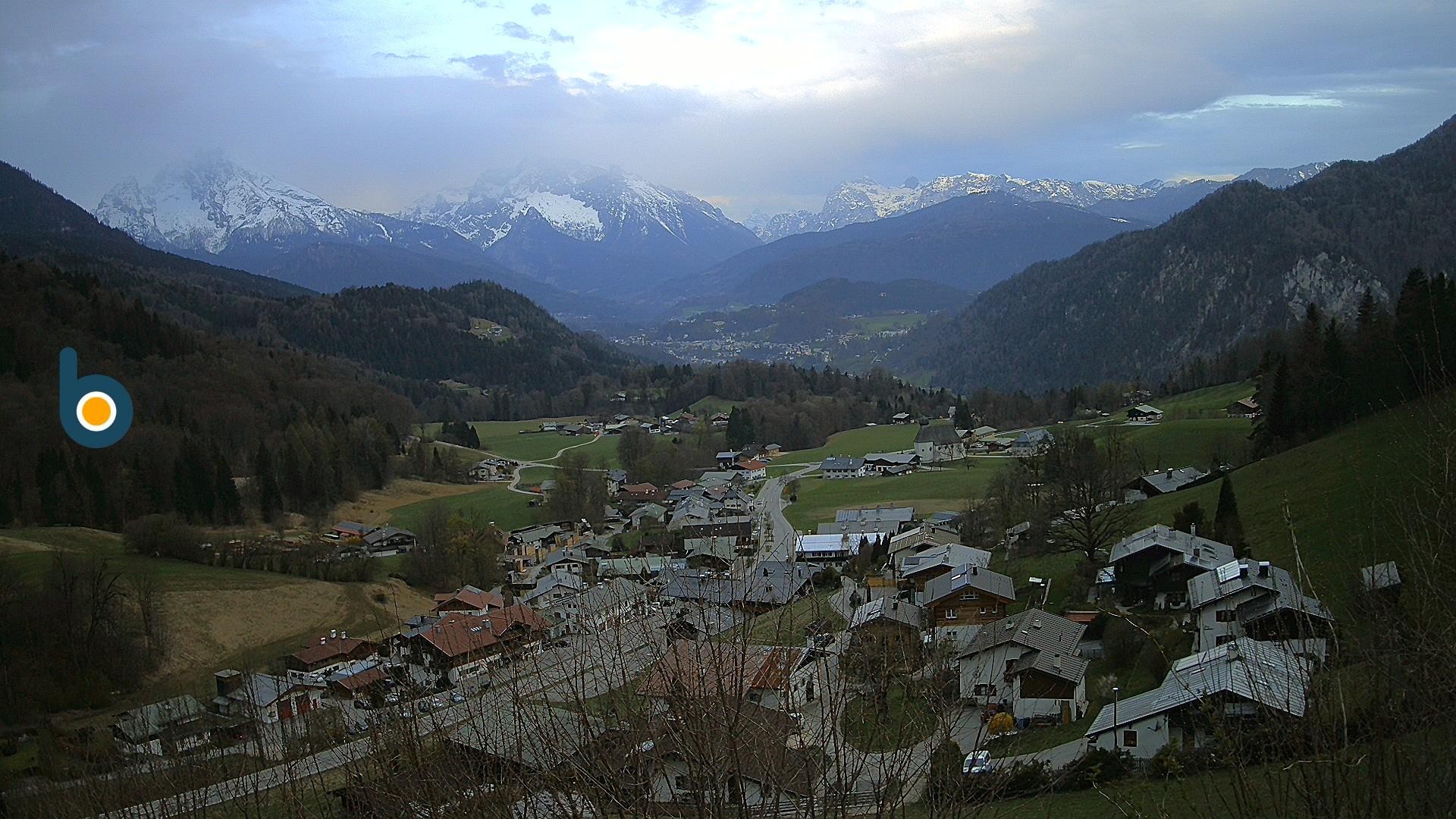 Archived image Webcam Berchtesgaden - View Oberau