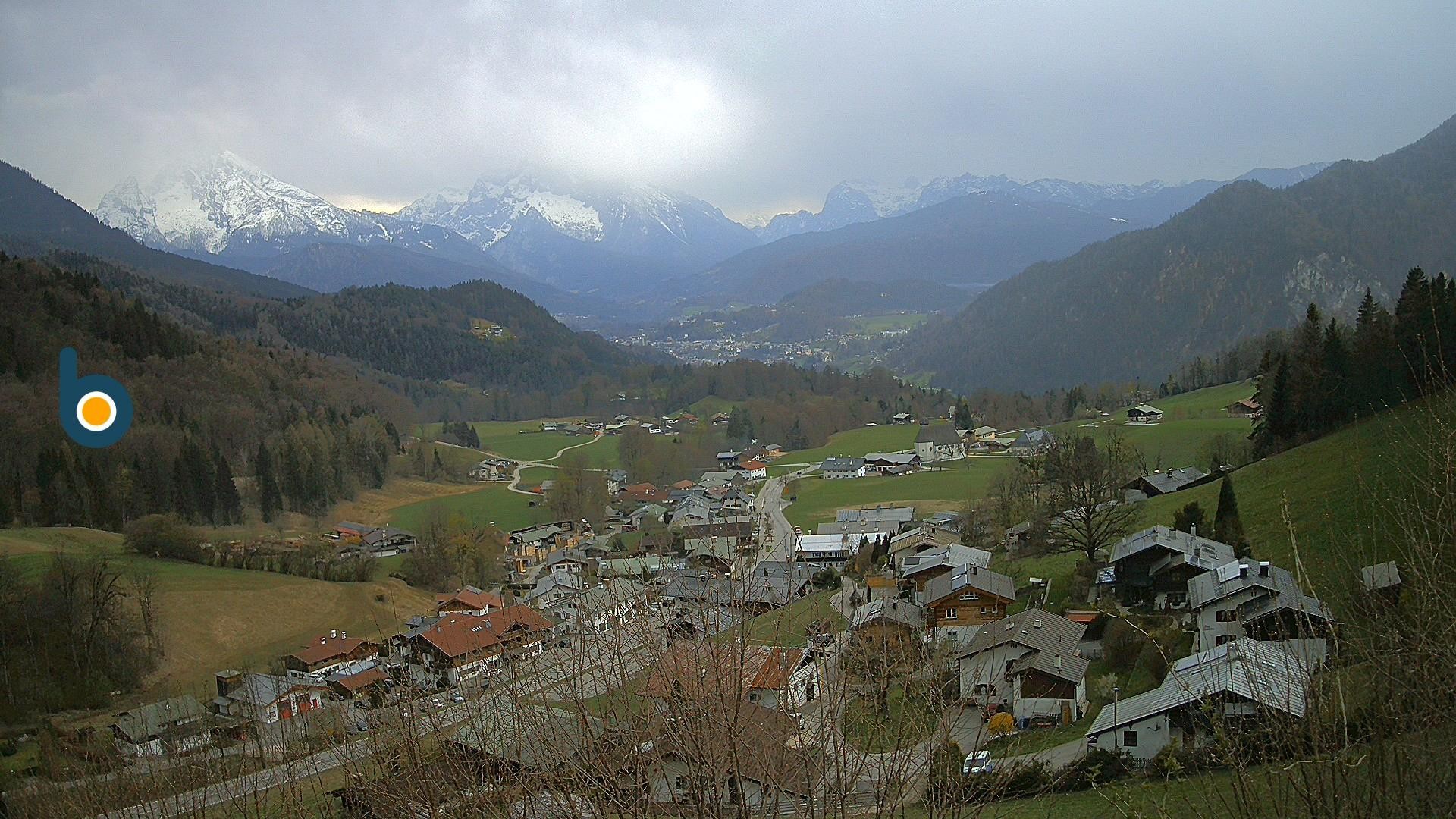 Archived image Webcam Berchtesgaden - View Oberau