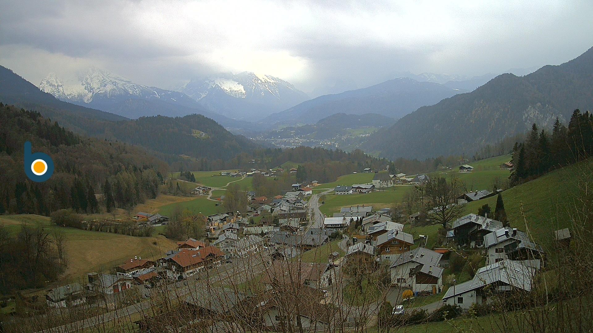 Archived image Webcam Berchtesgaden - View Oberau
