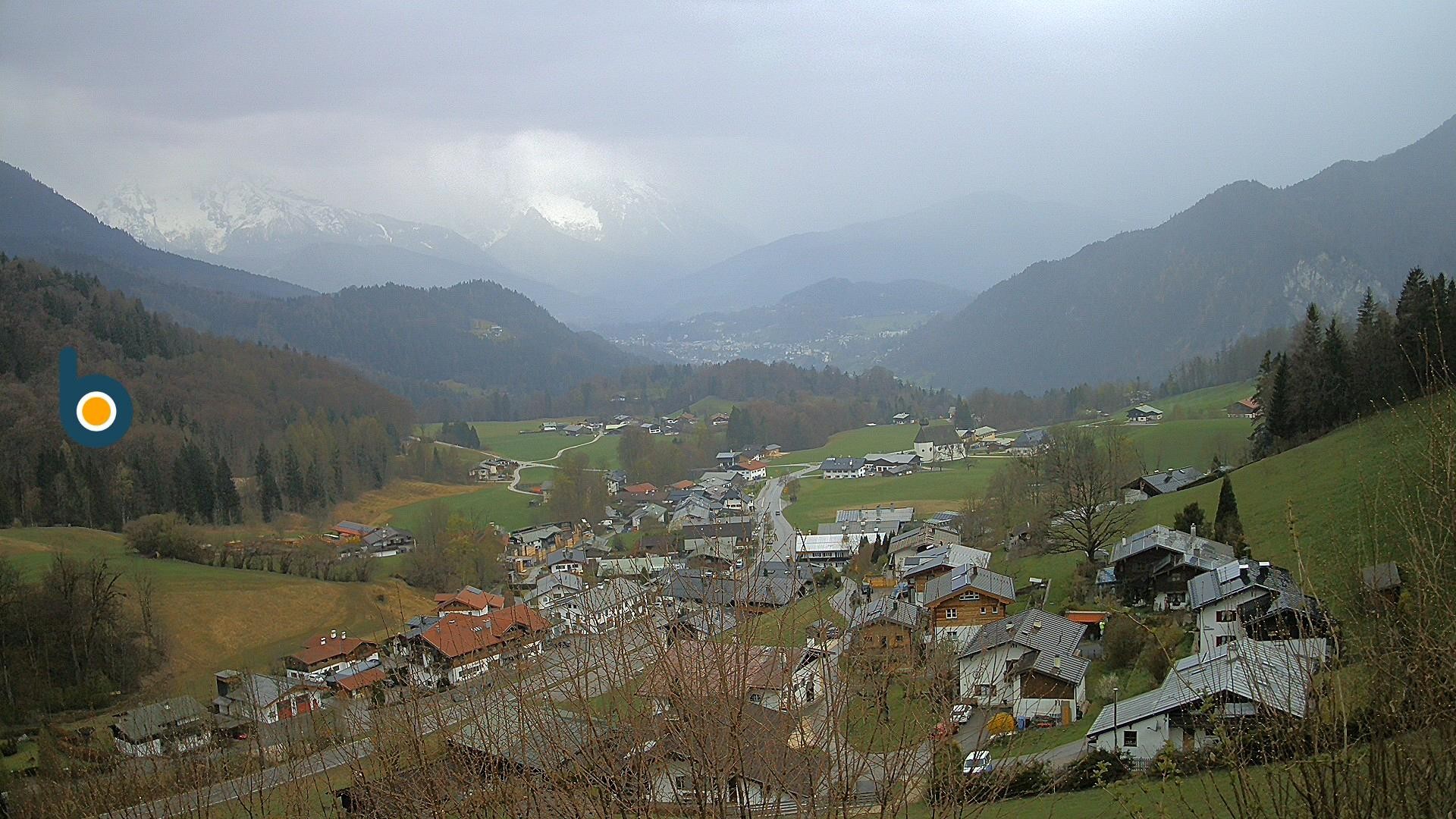 Archived image Webcam Berchtesgaden - View Oberau