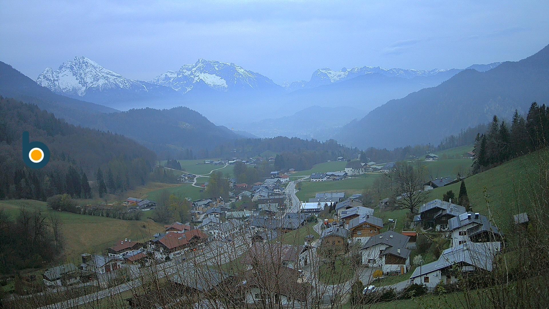 Archived image Webcam Berchtesgaden - View Oberau