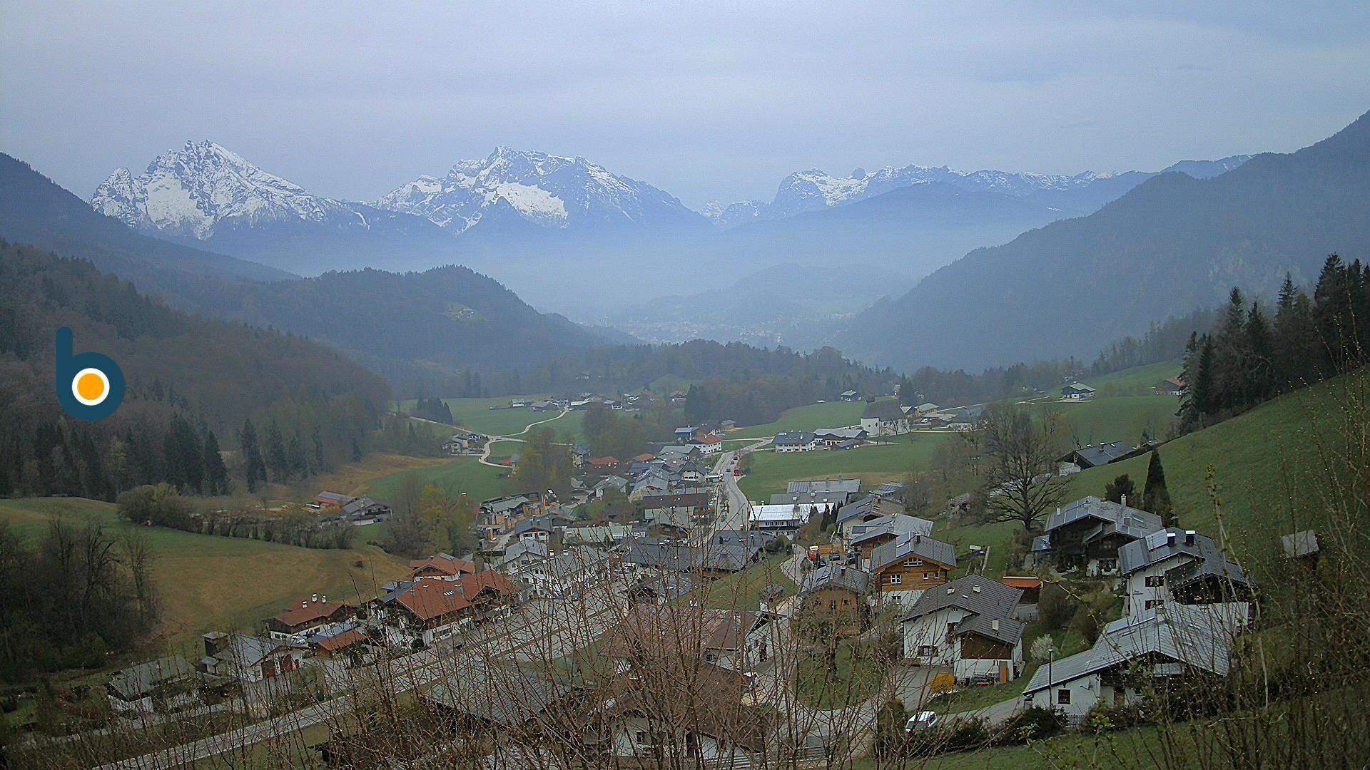 Archived image Webcam Berchtesgaden - View Oberau