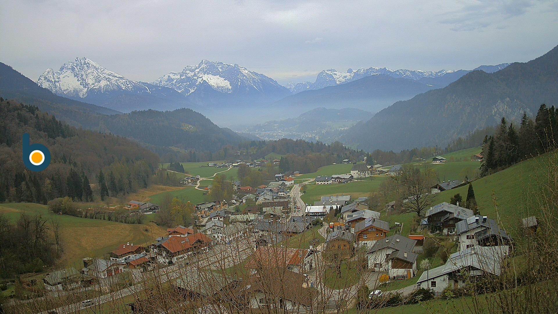 Archived image Webcam Berchtesgaden - View Oberau