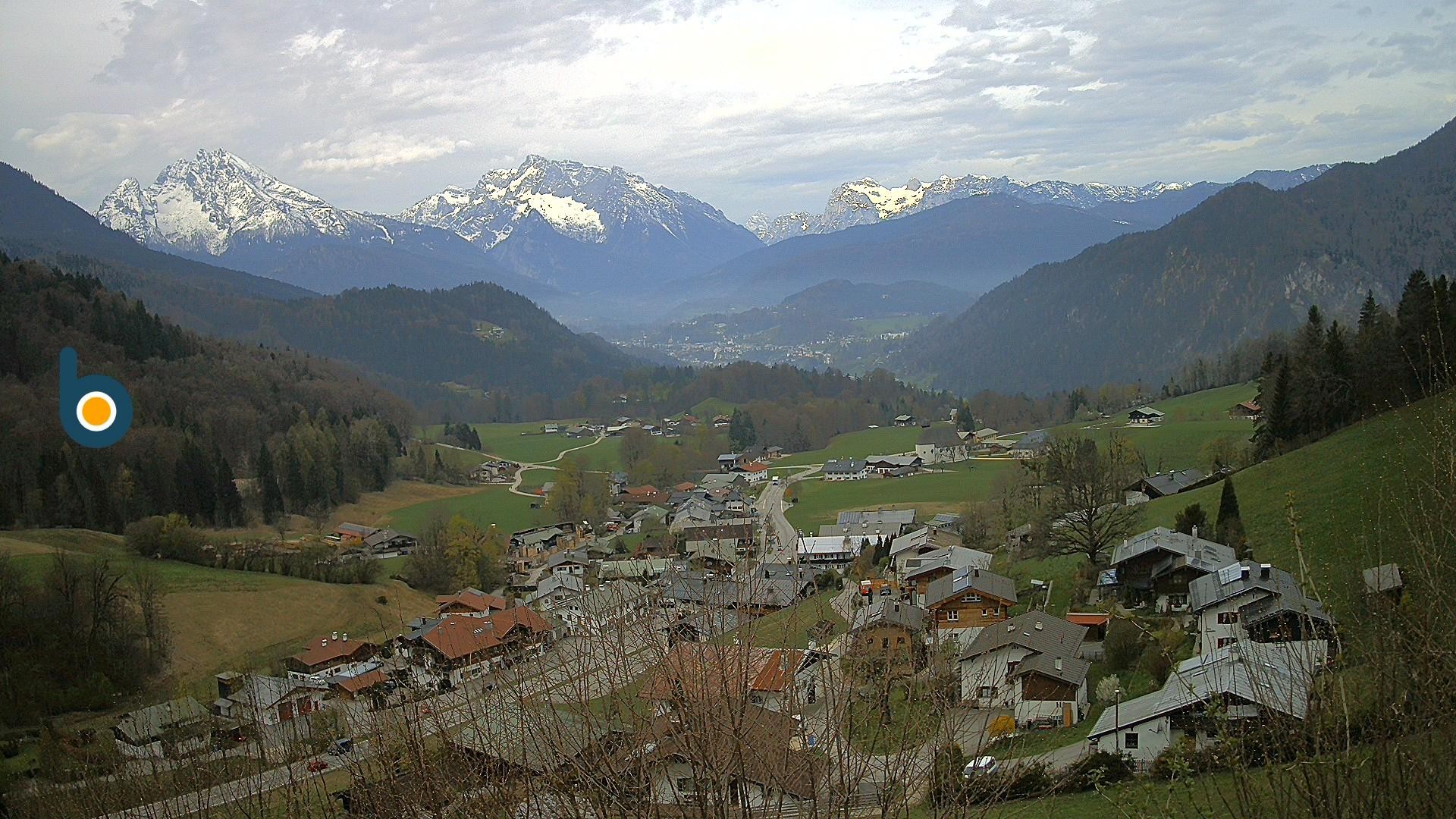 Archiv Foto Webcam Oberau: Alpinhotel Berchtesgaden