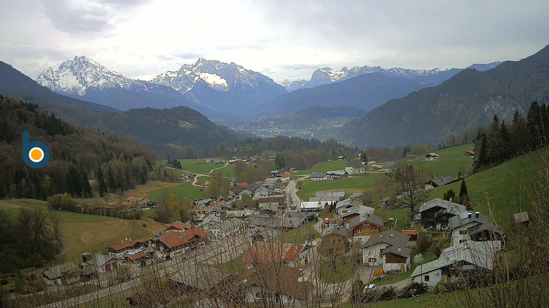 Archived image Webcam Berchtesgaden - View Oberau