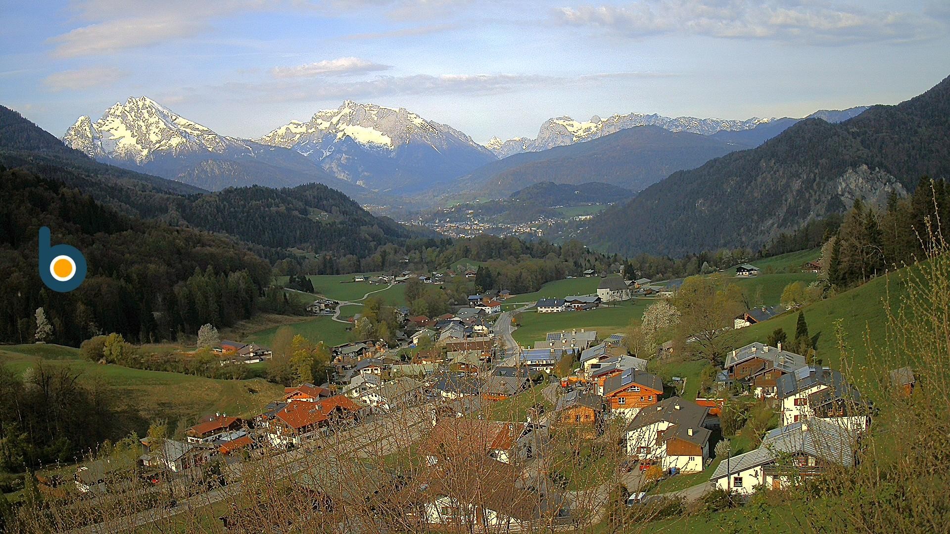 Archiv Foto Webcam Oberau: Alpinhotel Berchtesgaden