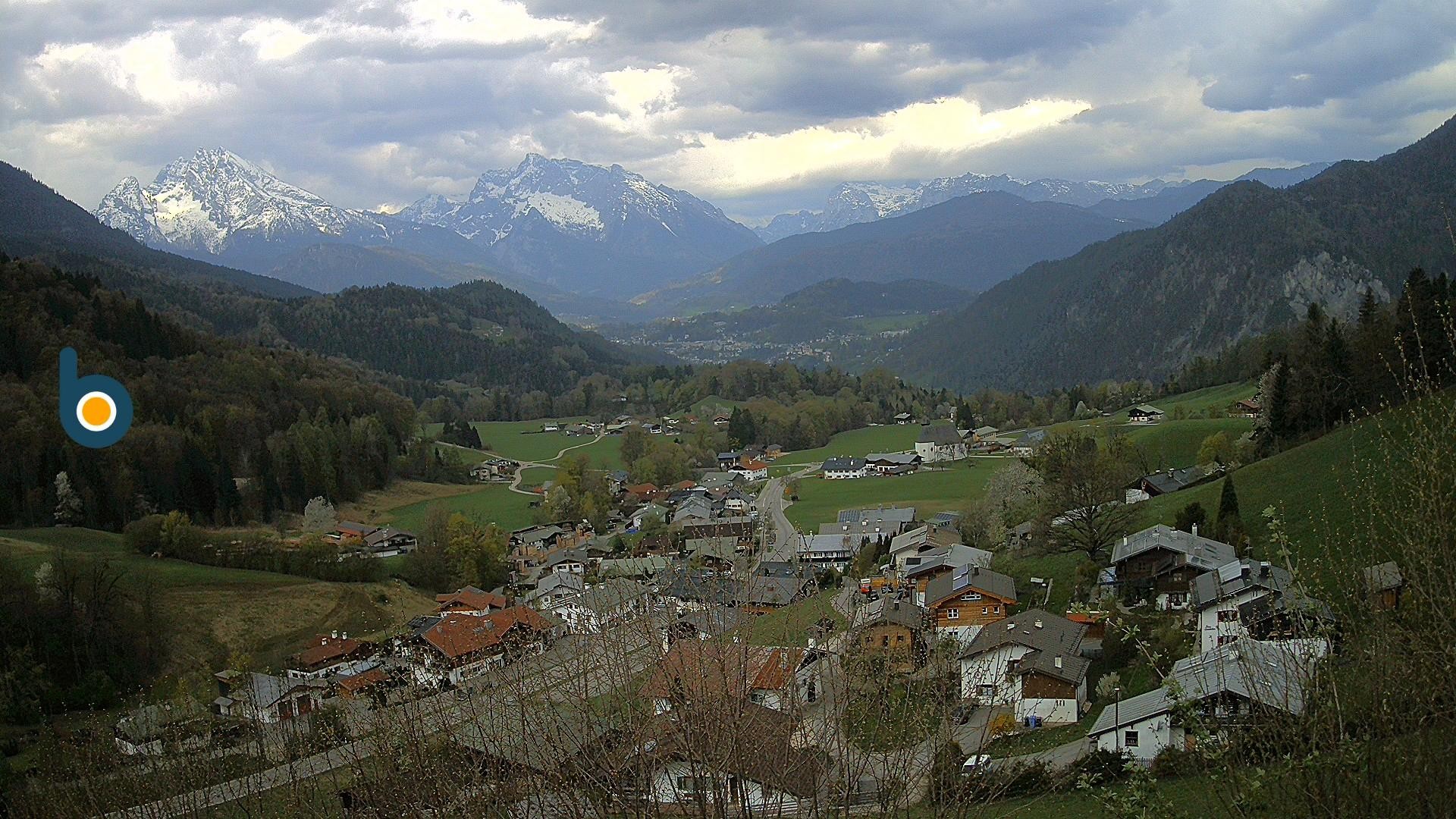 Archiv Foto Webcam Oberau: Alpinhotel Berchtesgaden