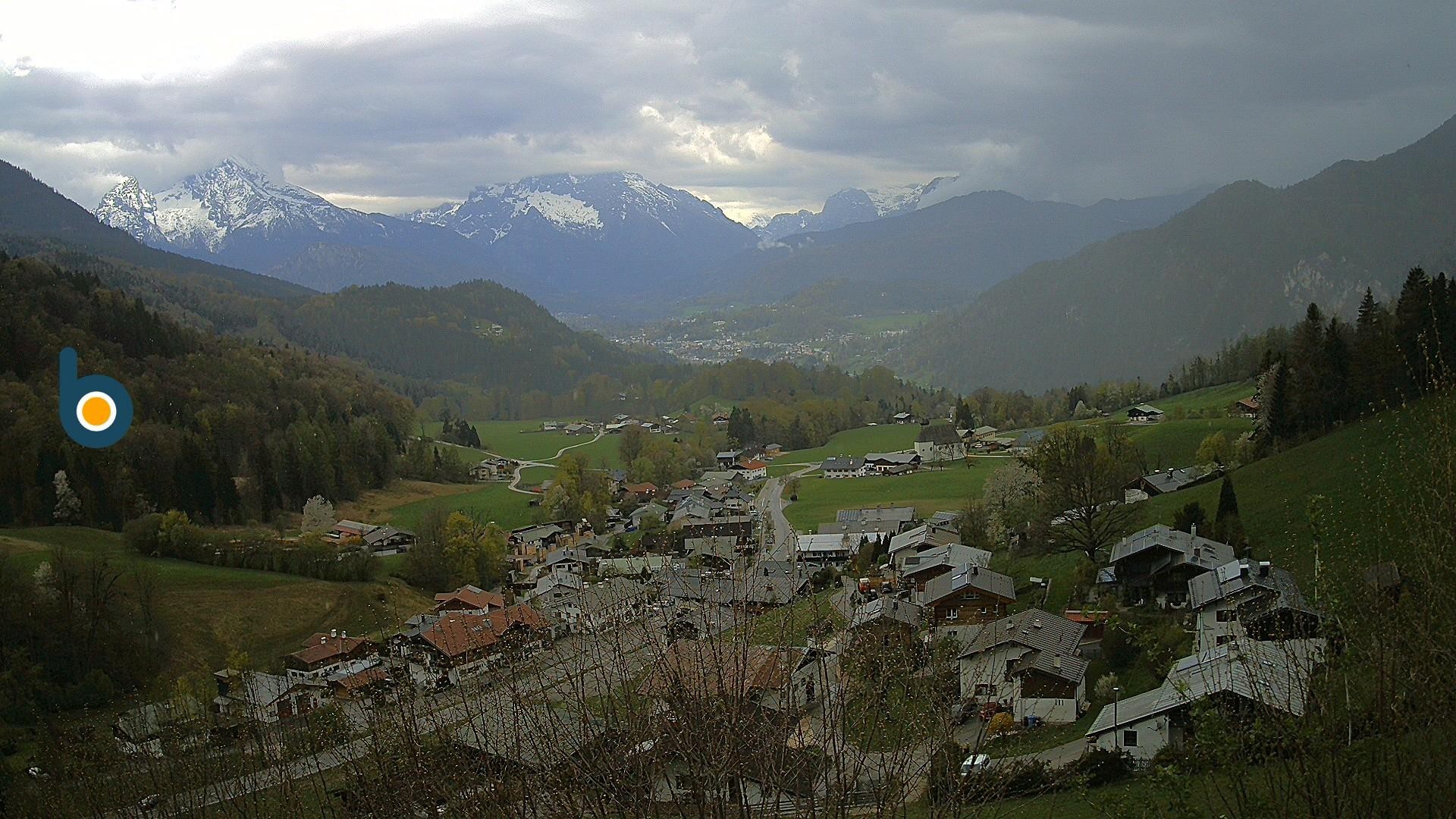 Archiv Foto Webcam Oberau: Alpinhotel Berchtesgaden