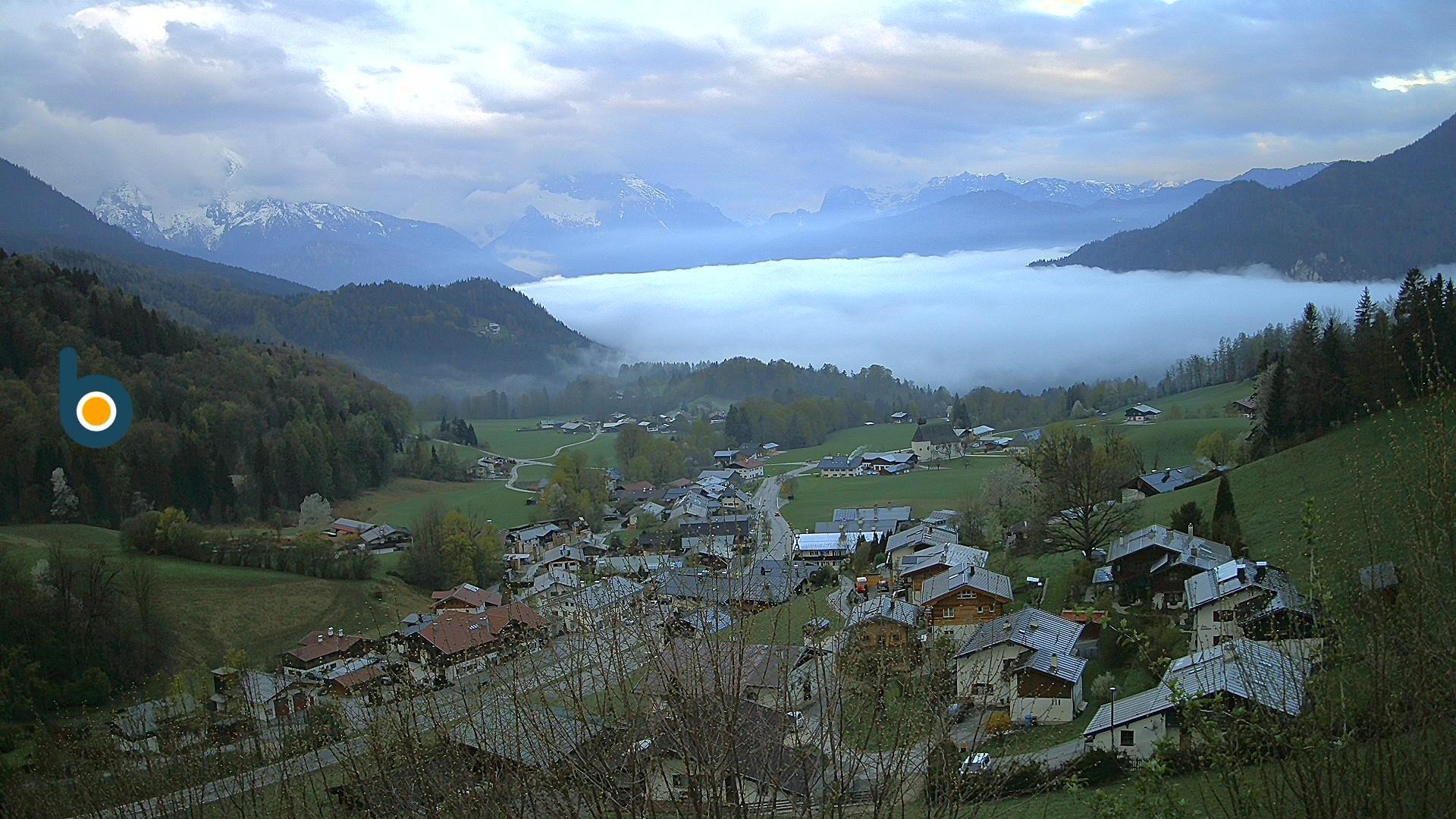 Archiv Foto Webcam Oberau: Alpinhotel Berchtesgaden