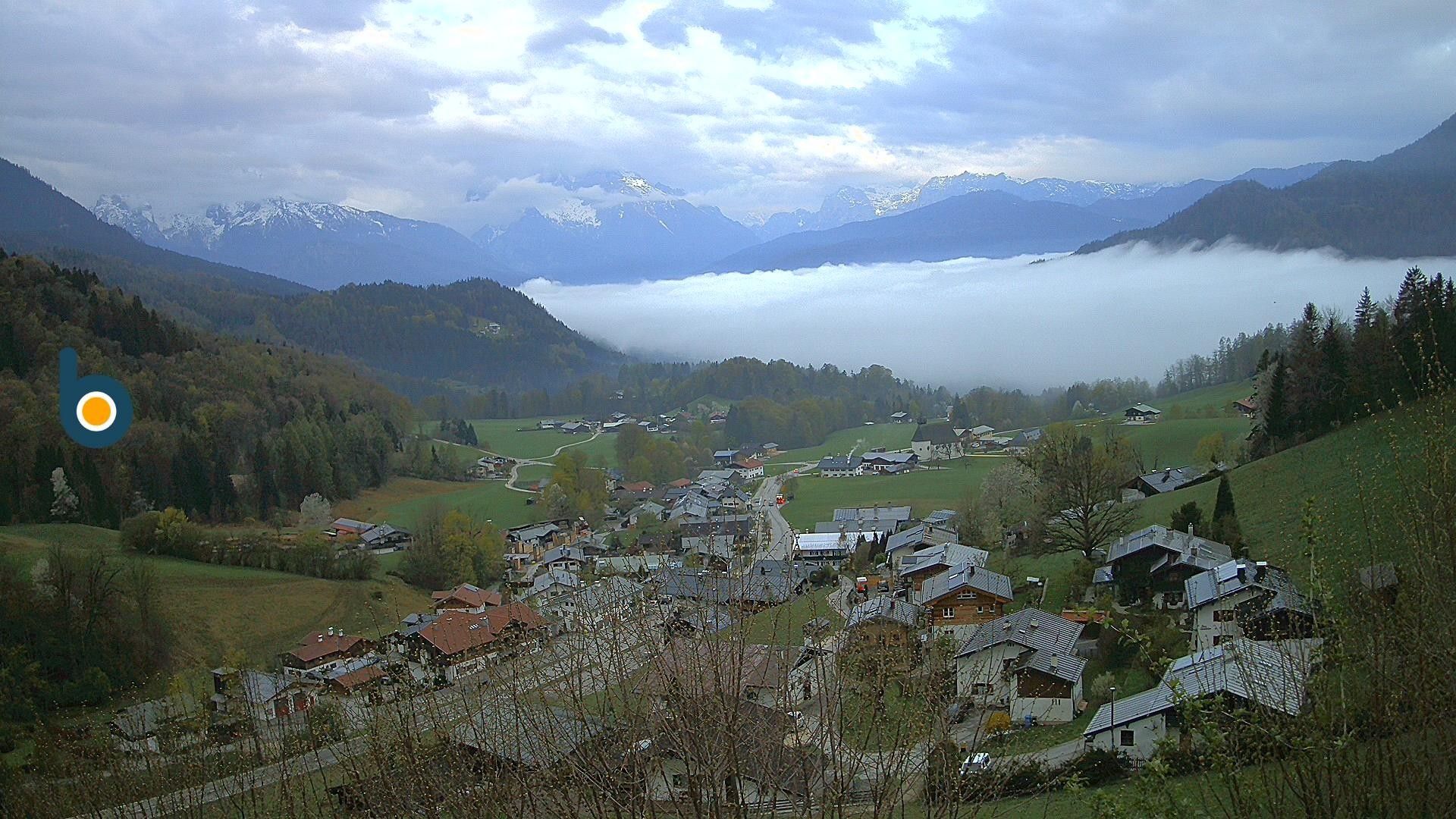 Archiv Foto Webcam Oberau: Alpinhotel Berchtesgaden