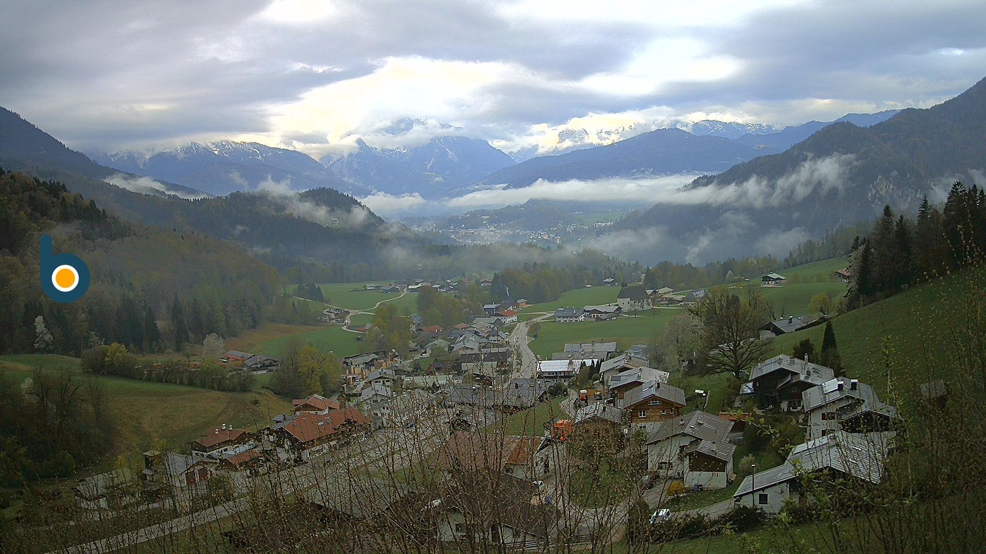 Archiv Foto Webcam Oberau: Alpinhotel Berchtesgaden