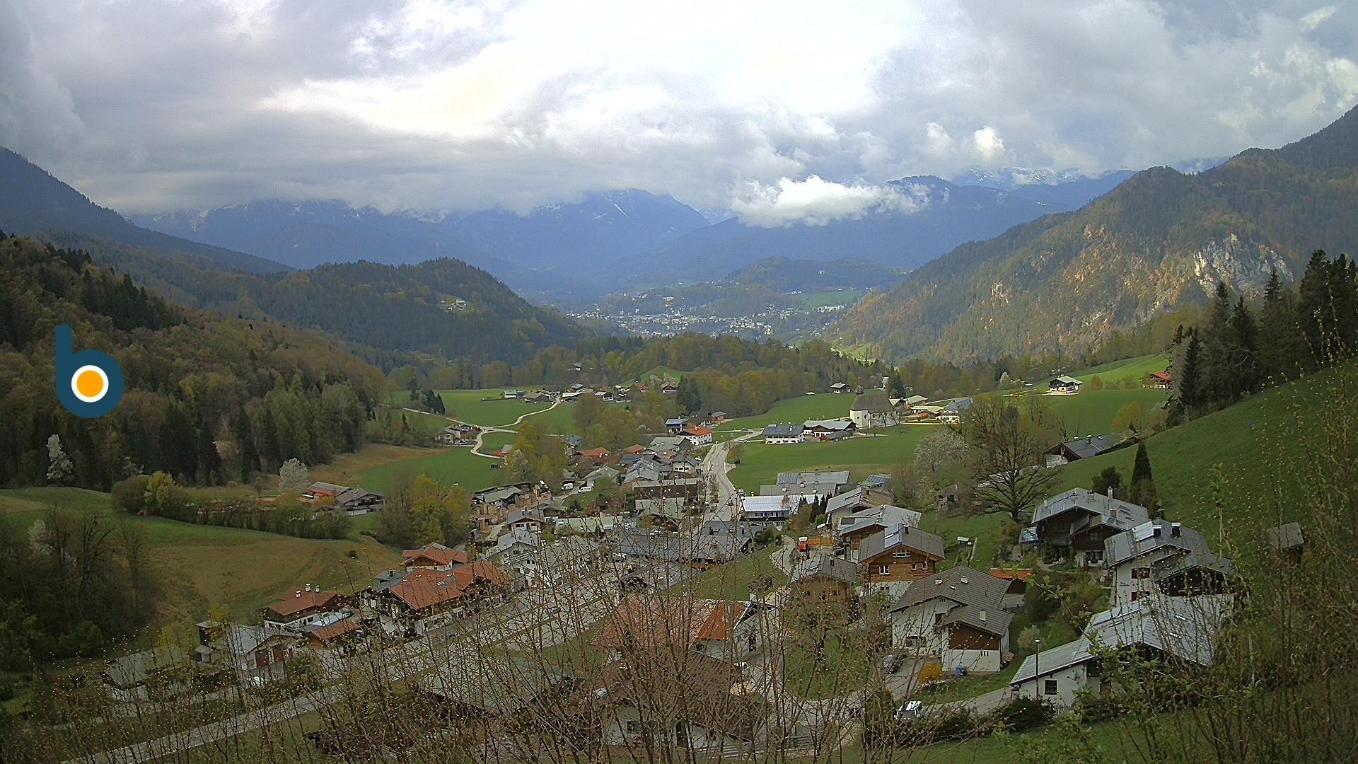 Archiv Foto Webcam Oberau: Alpinhotel Berchtesgaden