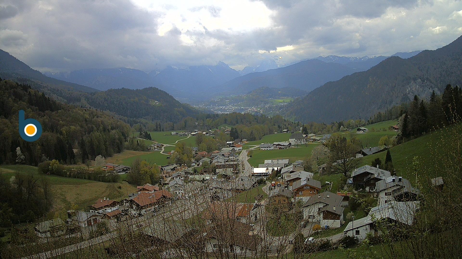 Archiv Foto Webcam Oberau: Alpinhotel Berchtesgaden