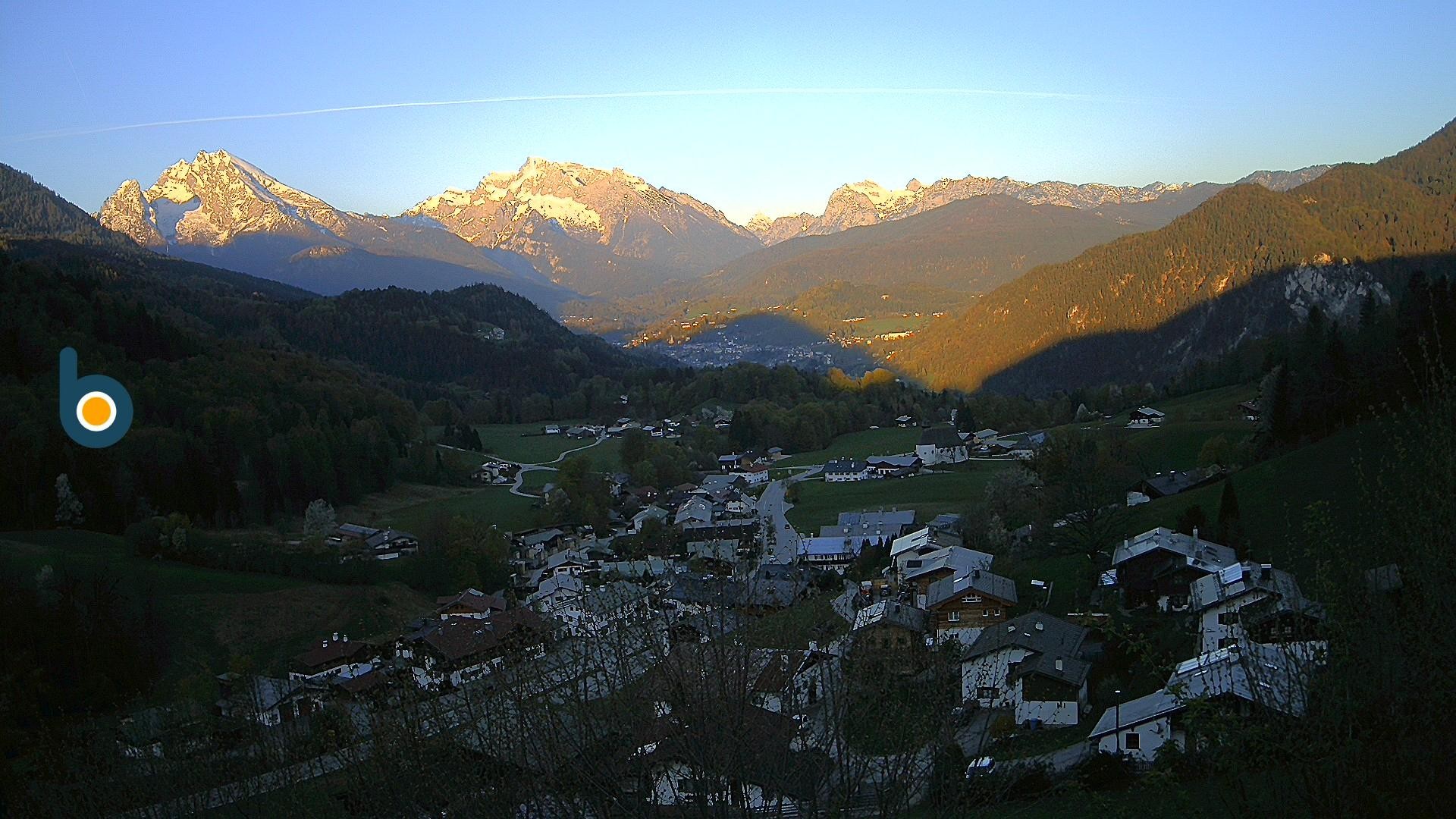 Archiv Foto Webcam Oberau: Alpinhotel Berchtesgaden